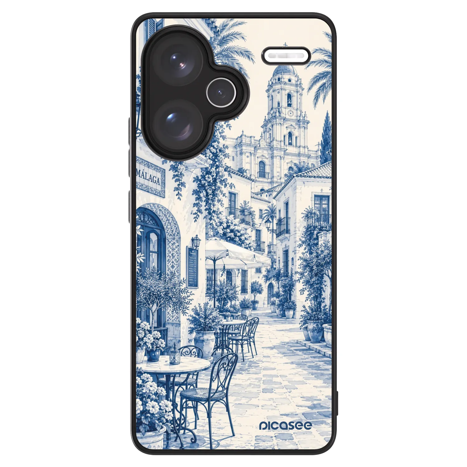 Picasee ULTIMATE CASE za Xiaomi Redmi Note 13 Pro+ 5G - Calle Azul