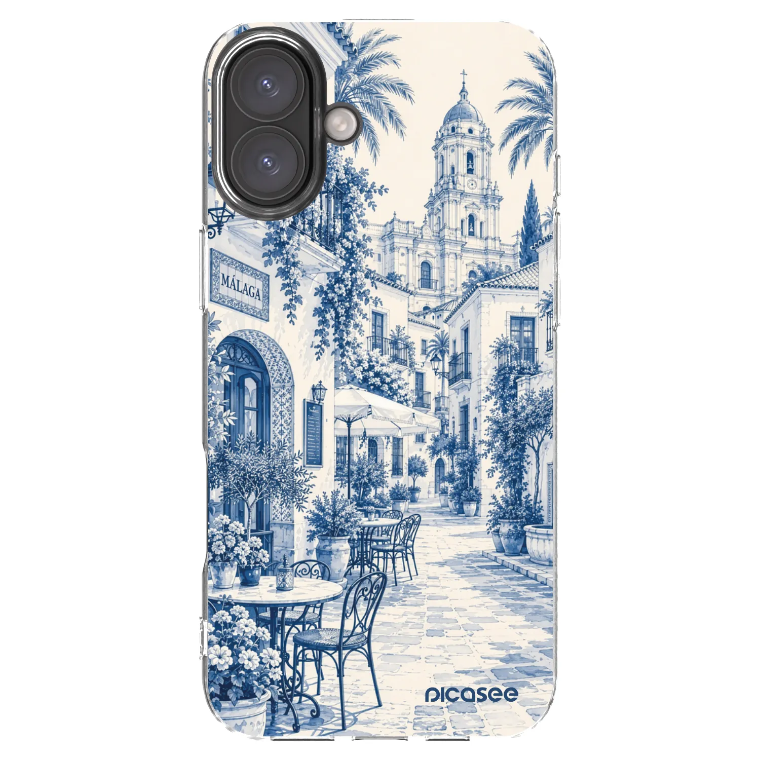 Picasee silikonski prozorni ovitek za Apple iPhone 16 Plus - Calle Azul