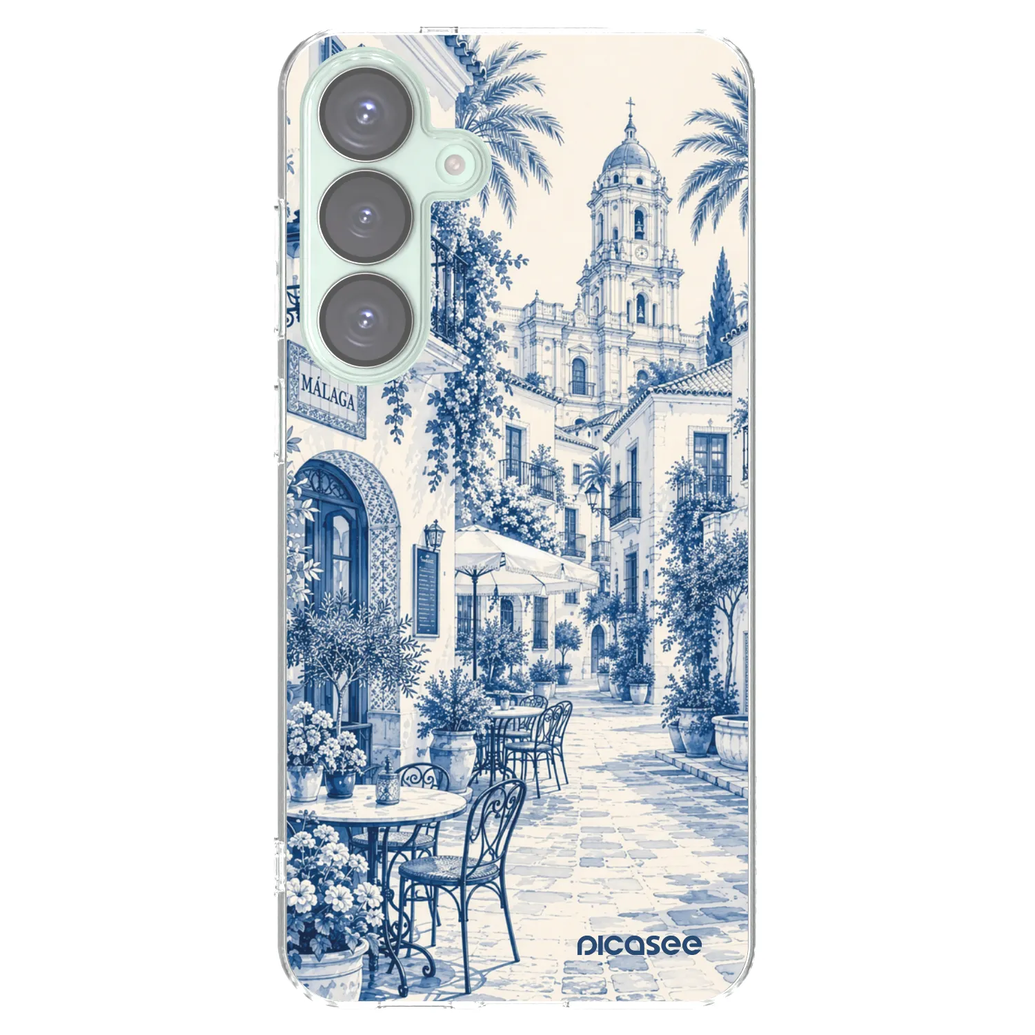 Picasee silikonski prozorni ovitek za Samsung Galaxy S25+ 5G - Calle Azul