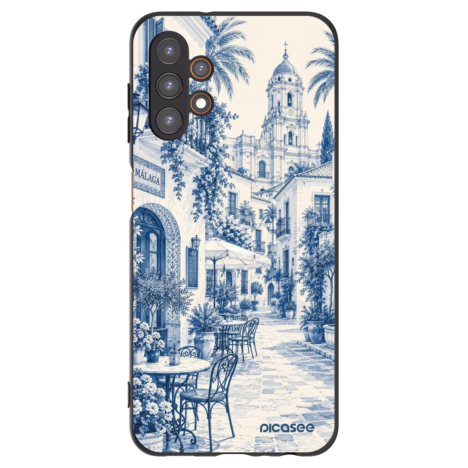 Picasee silikonski črni ovitek za Samsung Galaxy A13 5G - Calle Azul