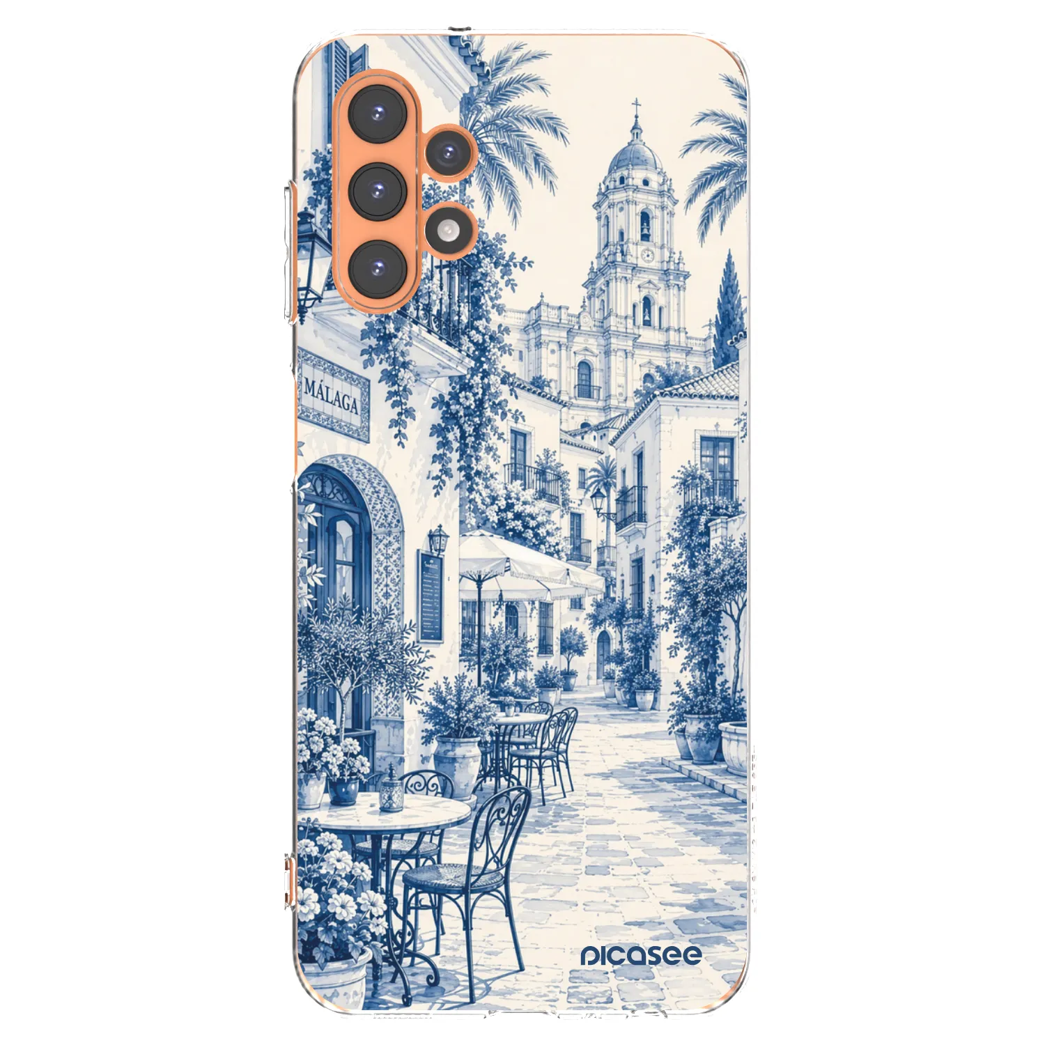 Picasee silikonski prozorni ovitek za Samsung Galaxy A13 5G - Calle Azul