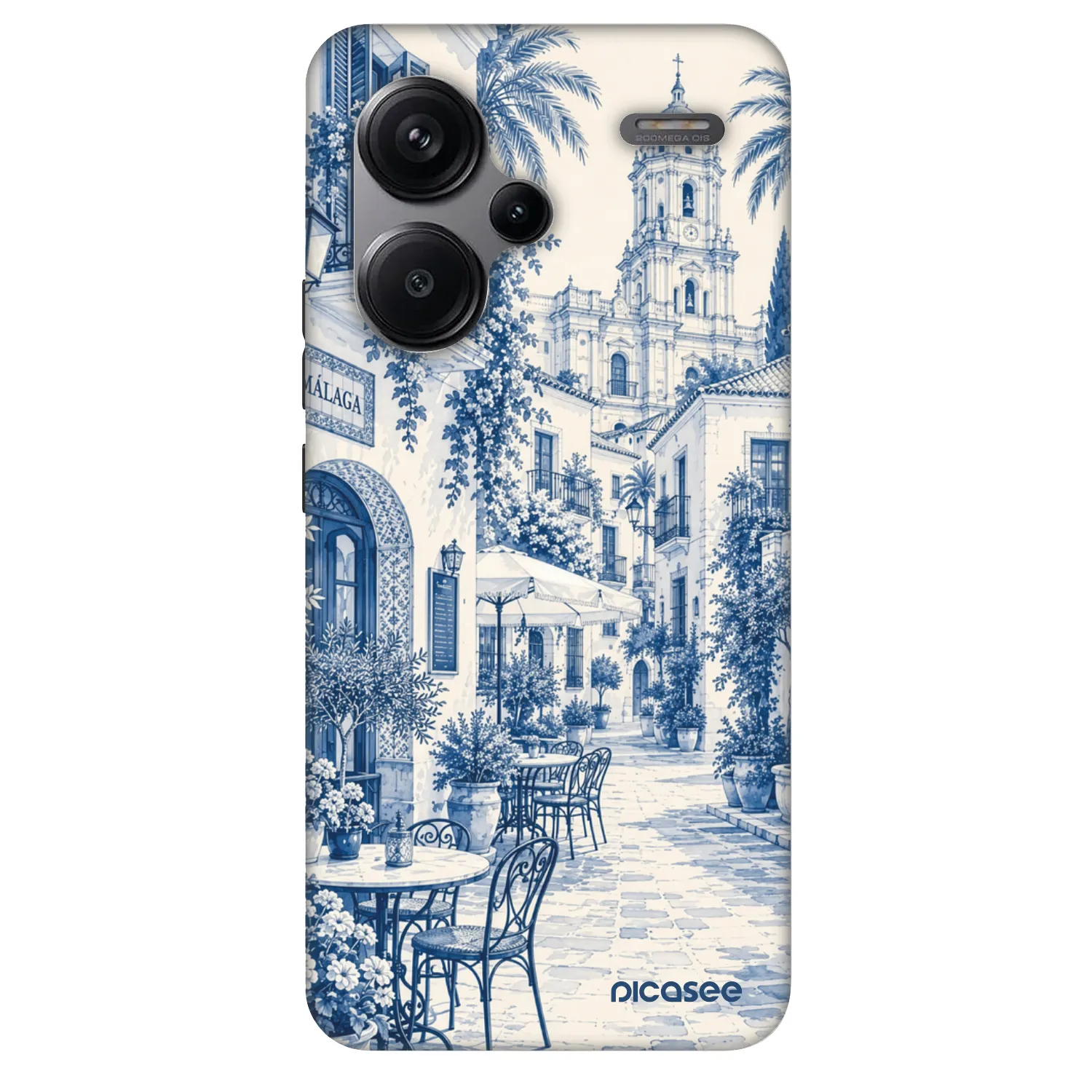 Picasee Fashion Case za Xiaomi Redmi Note 13 Pro+ 5G - Calle Azul