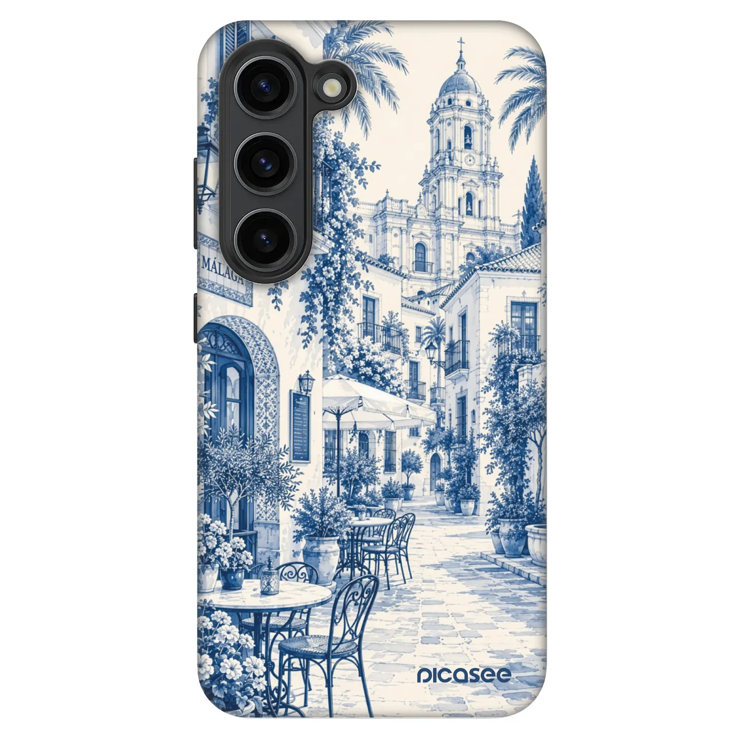 Picasee Fashion Case za Samsung Galaxy S23 5G - Calle Azul