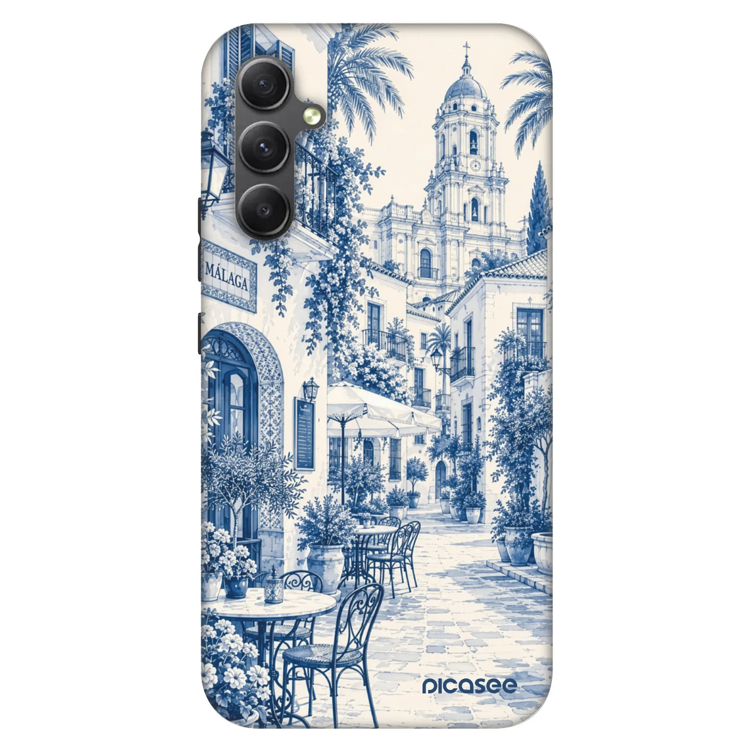 Picasee Fashion Case za Samsung Galaxy A34 5G A346B - Calle Azul