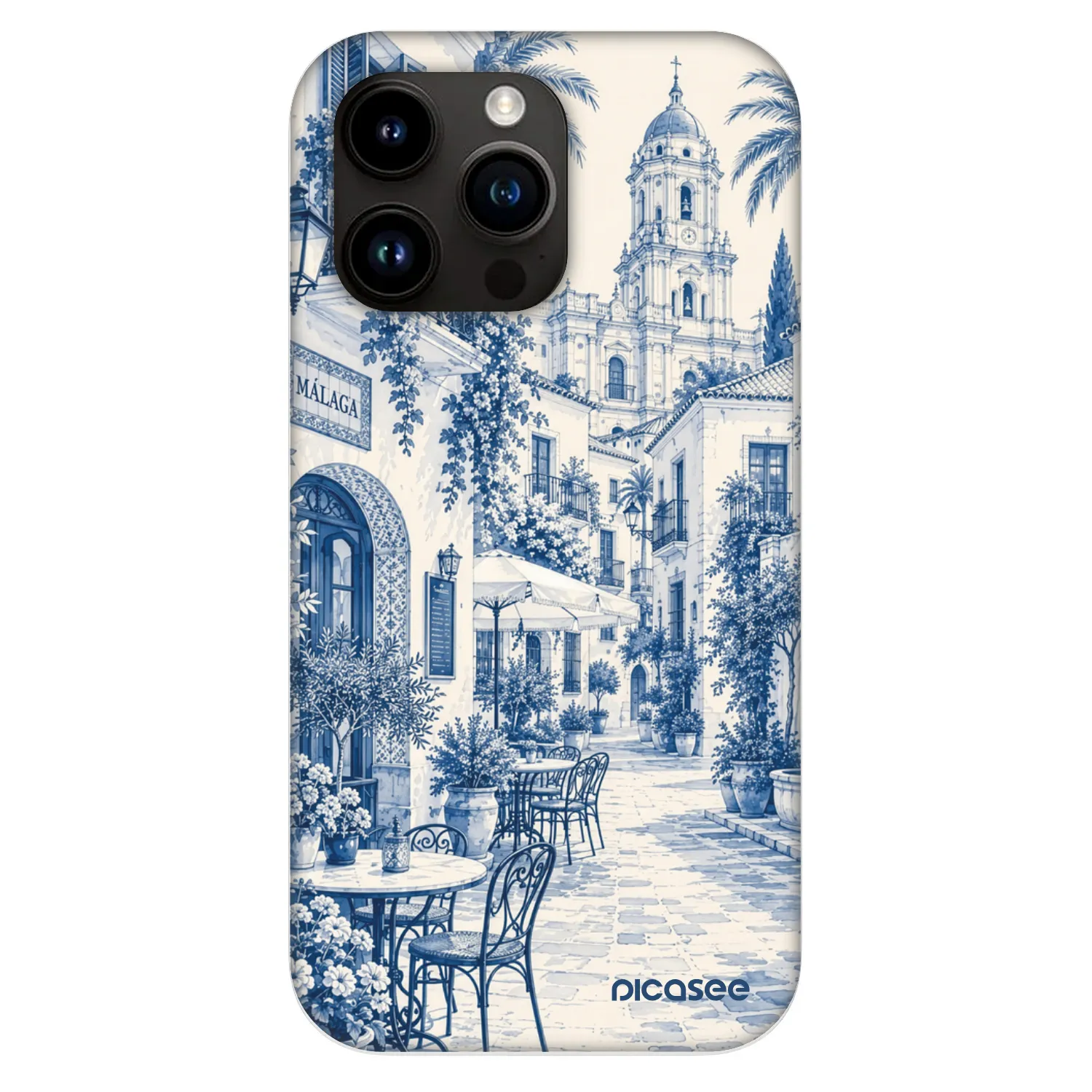 Picasee Fashion Case MagSafe za Apple iPhone 13 Pro - Calle Azul