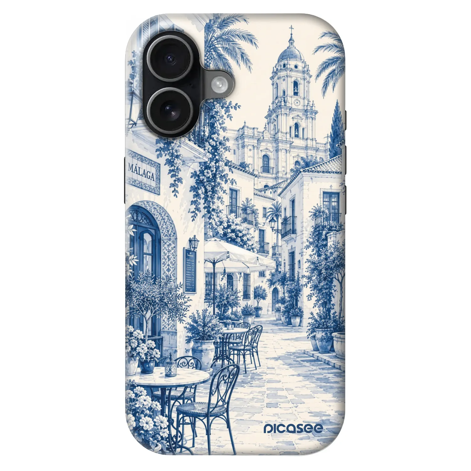 Picasee Fashion Case MagSafe za Apple iPhone 17 - Calle Azul