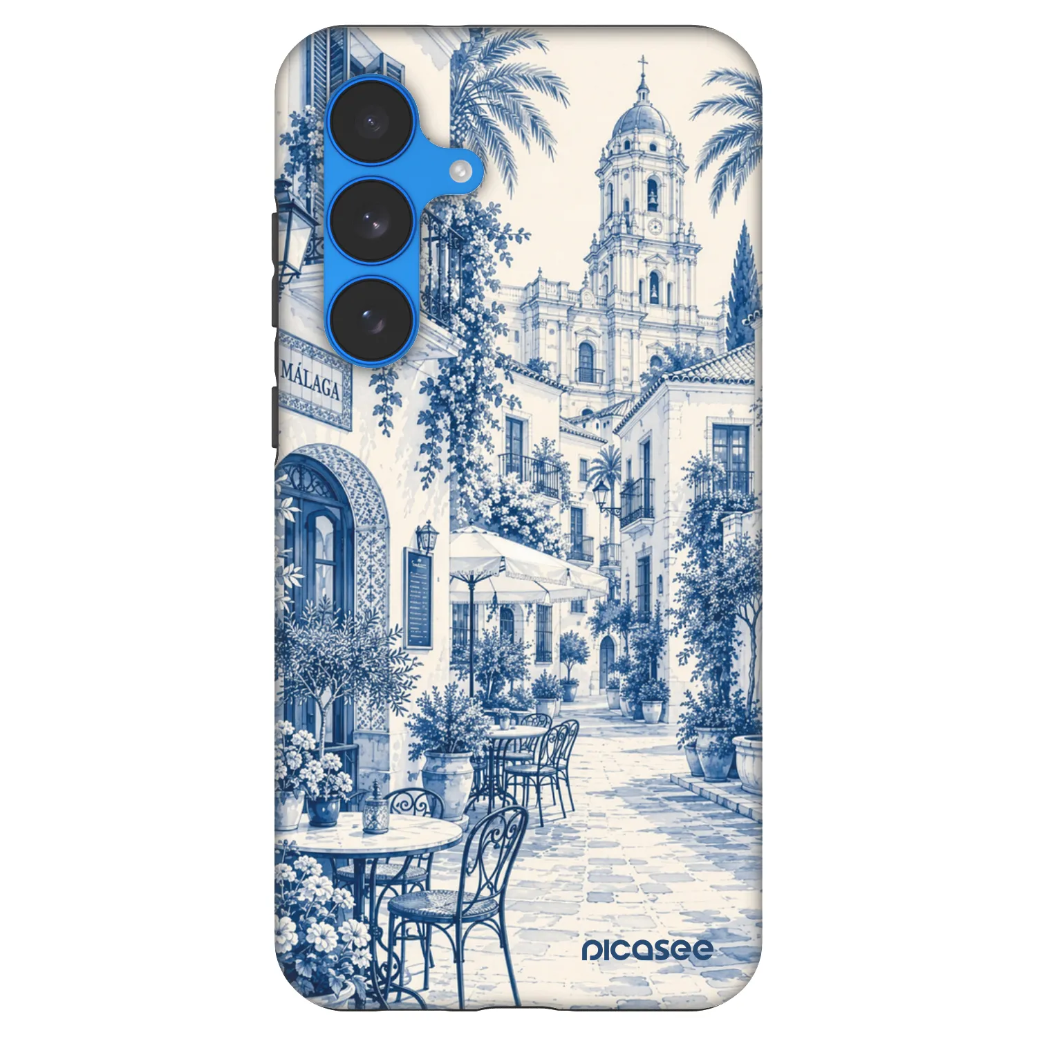Picasee Fashion Case za Samsung Galaxy S25 FE 5G - Calle Azul