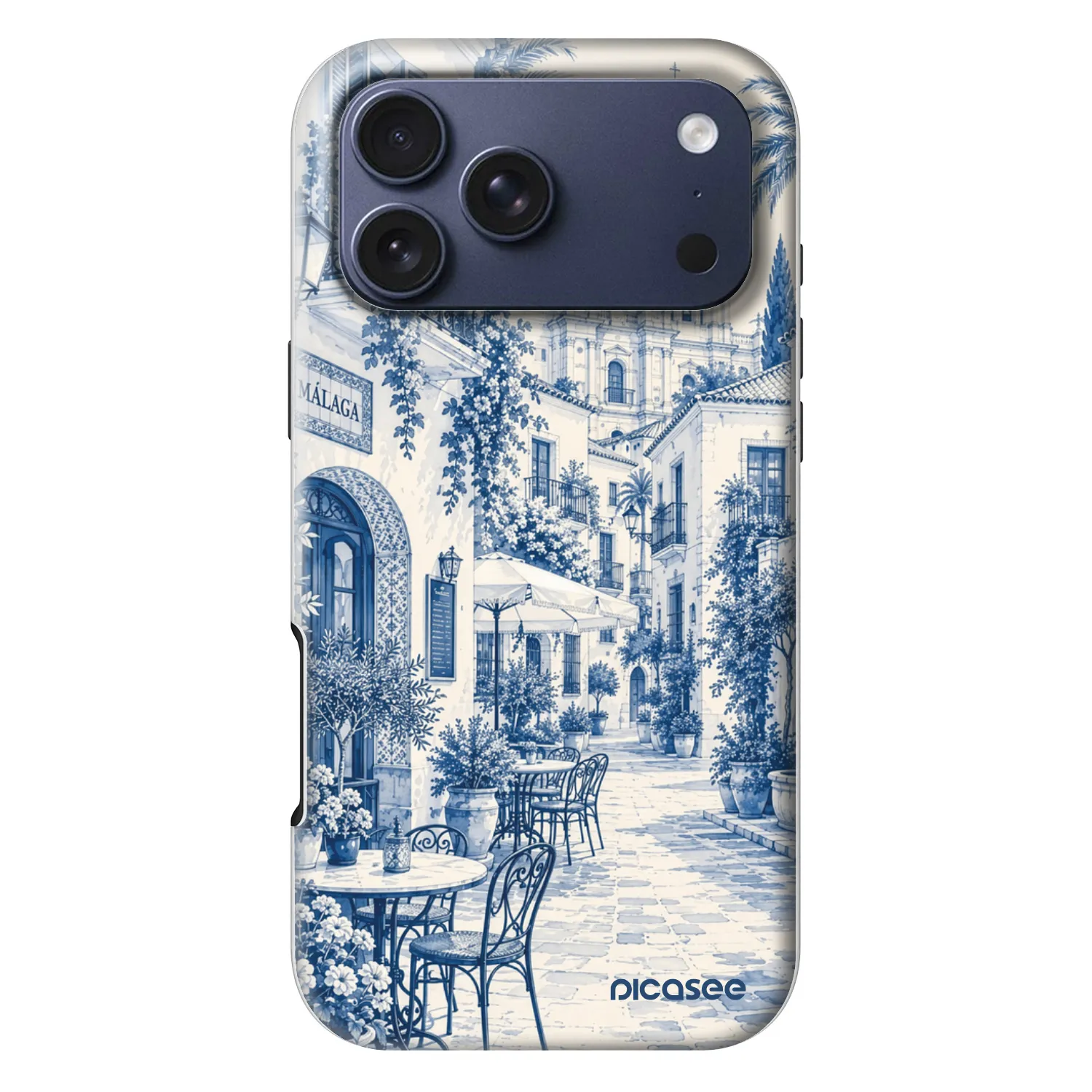 Picasee Fashion Case MagSafe za Apple iPhone 18 Pro Max - Calle Azul