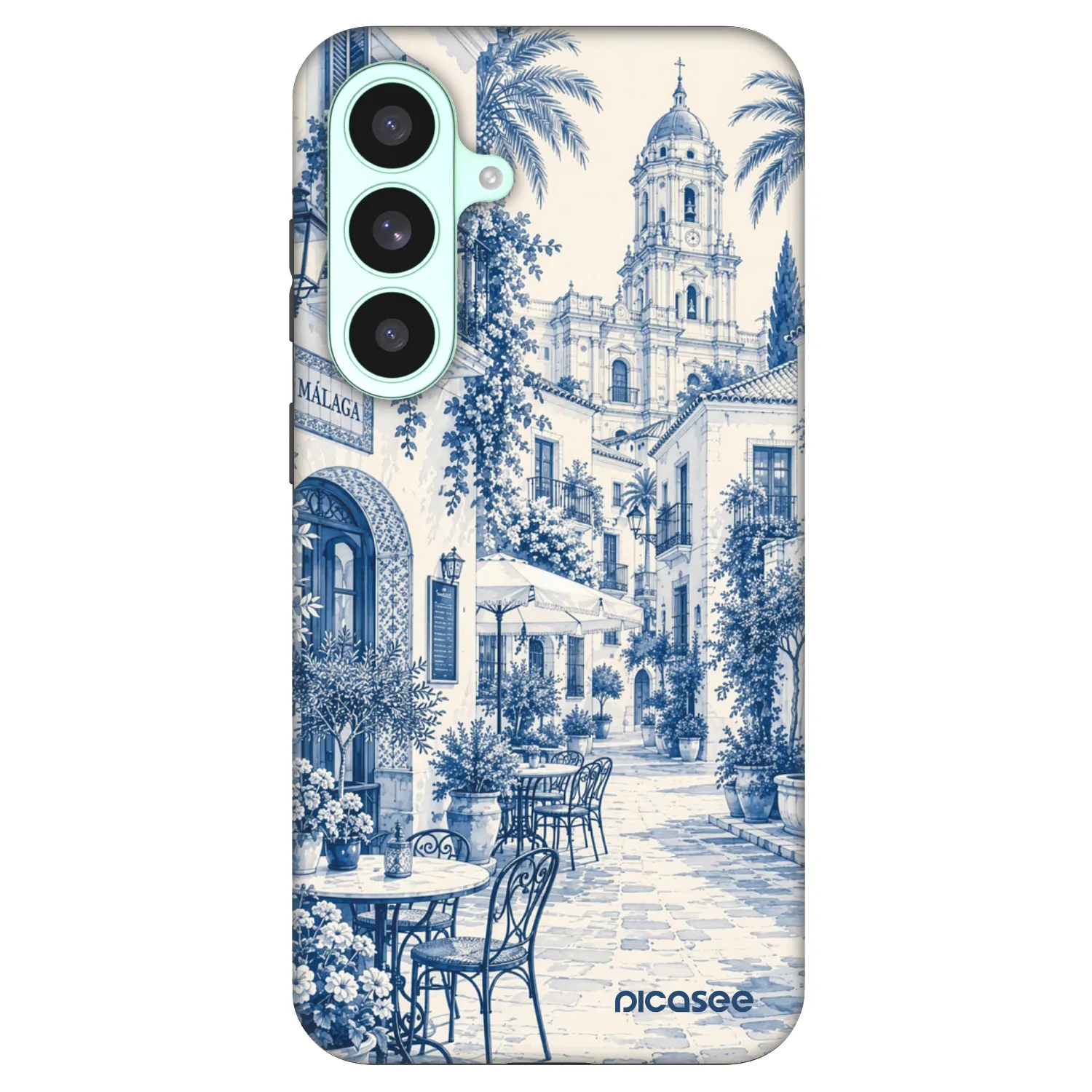 Picasee Fashion Case PowerShare pro Samsung Galaxy S26 FE - Calle Azul