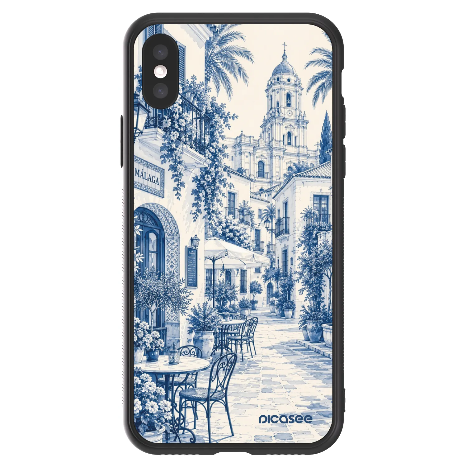 Picasee ULTIMATE CASE za Apple iPhone X/XS - Calle Azul