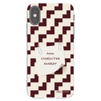 Picasee silikonski prozorni ovitek za Apple iPhone X/XS - Lead Role