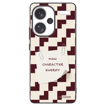 Picasee silikonski črni ovitek za Xiaomi Redmi Note 13 Pro+ 5G - Lead Role