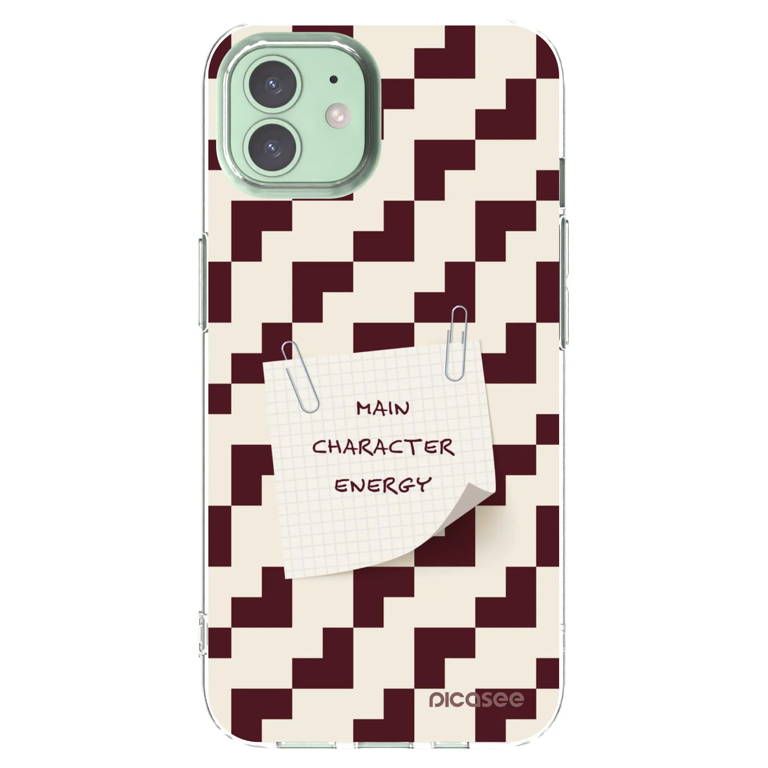 Picasee silikonski prozorni ovitek za Apple iPhone 12 - Lead Role