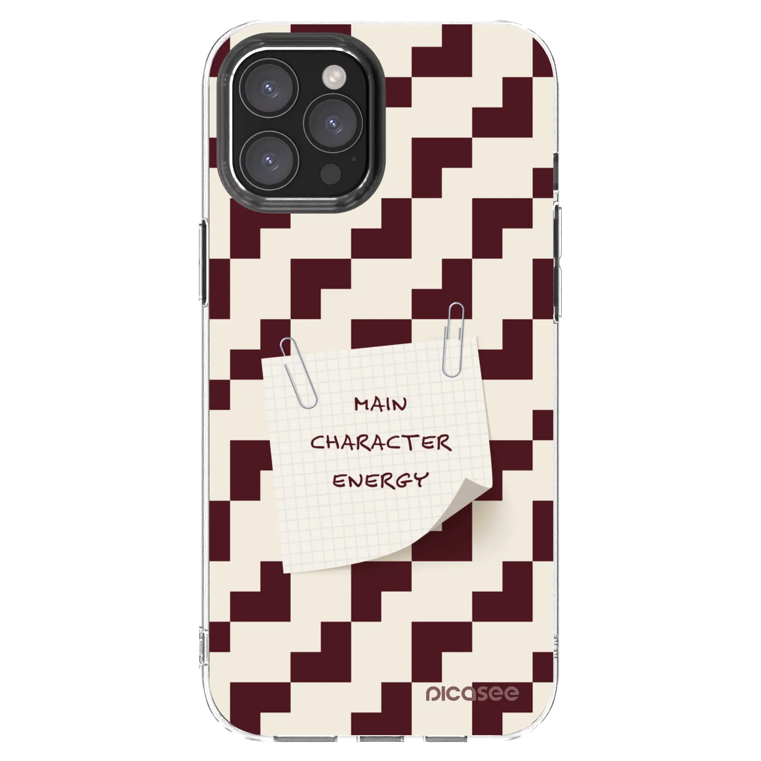 Picasee silikonski prozorni ovitek za Apple iPhone 12 Pro Max - Lead Role