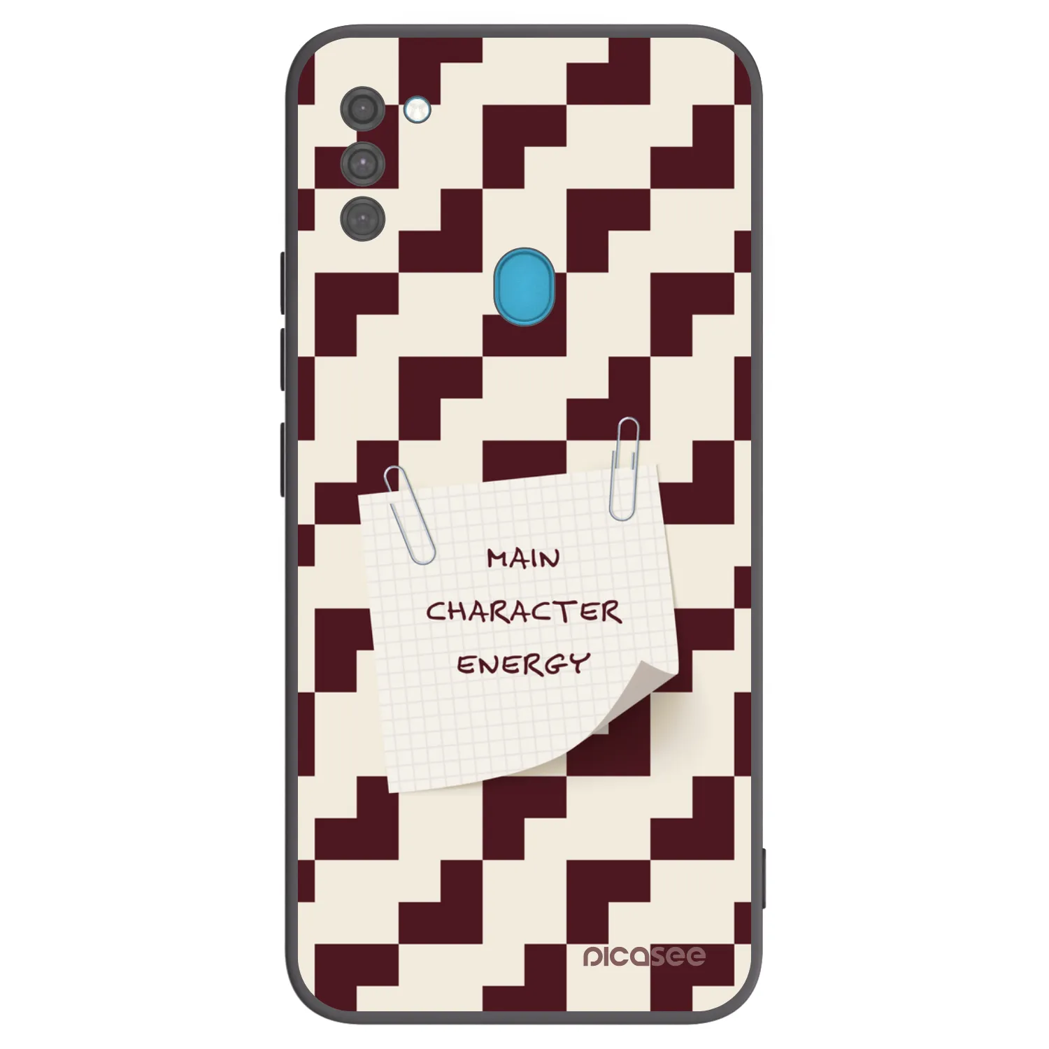 Picasee silikonski črni ovitek za Samsung Galaxy M11 - Lead Role