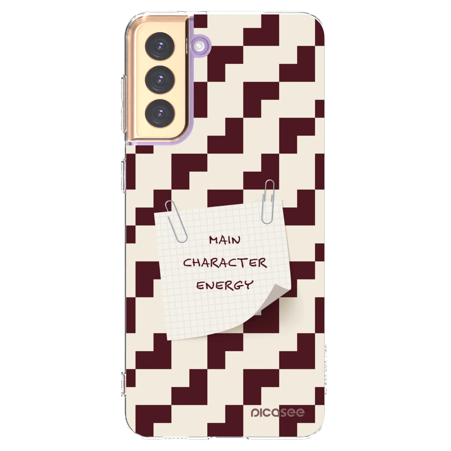 Picasee silikonski prozorni ovitek za Samsung Galaxy S21+ 5G G996F - Lead Role
