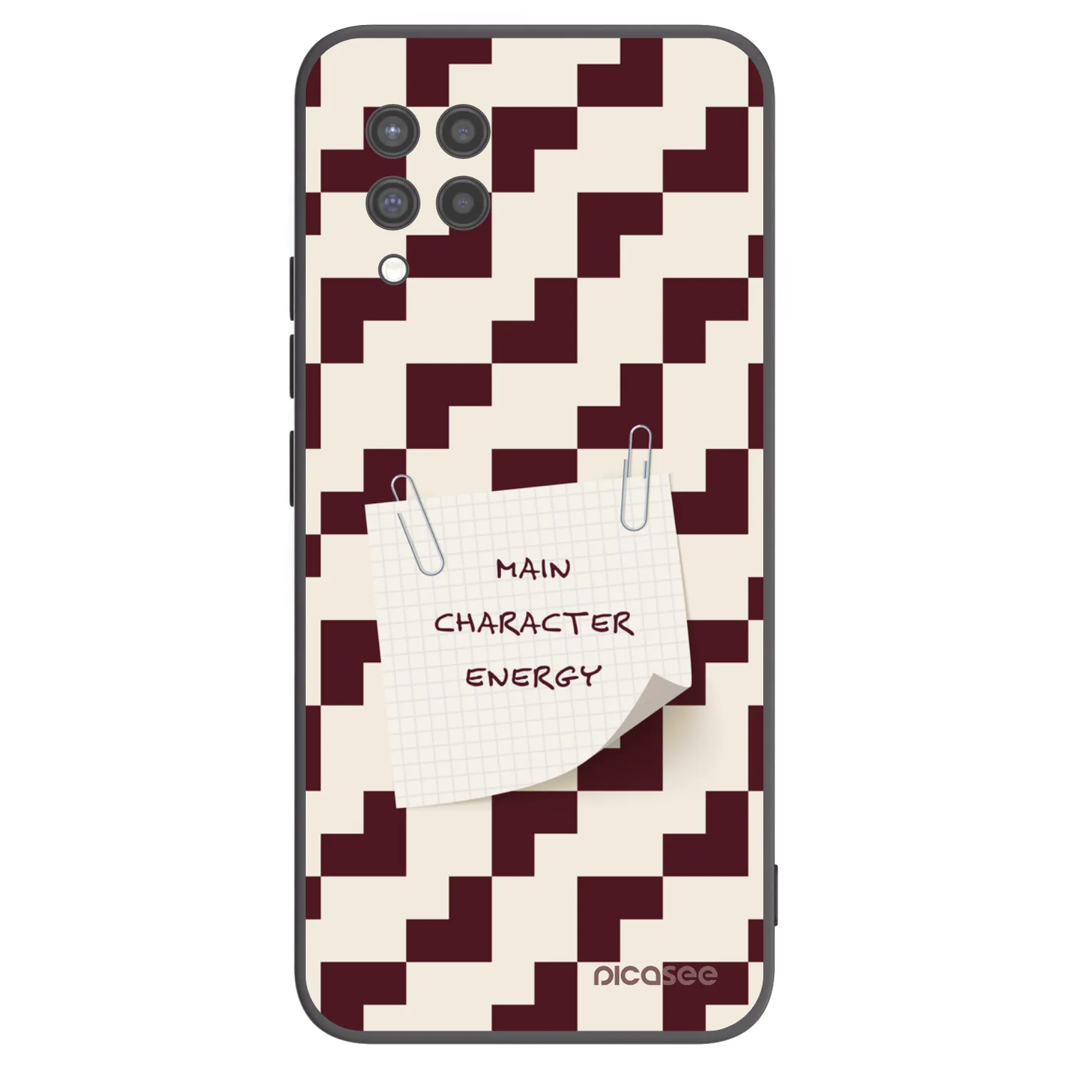 Picasee silikonski črni ovitek za Samsung Galaxy A42 A426B - Lead Role