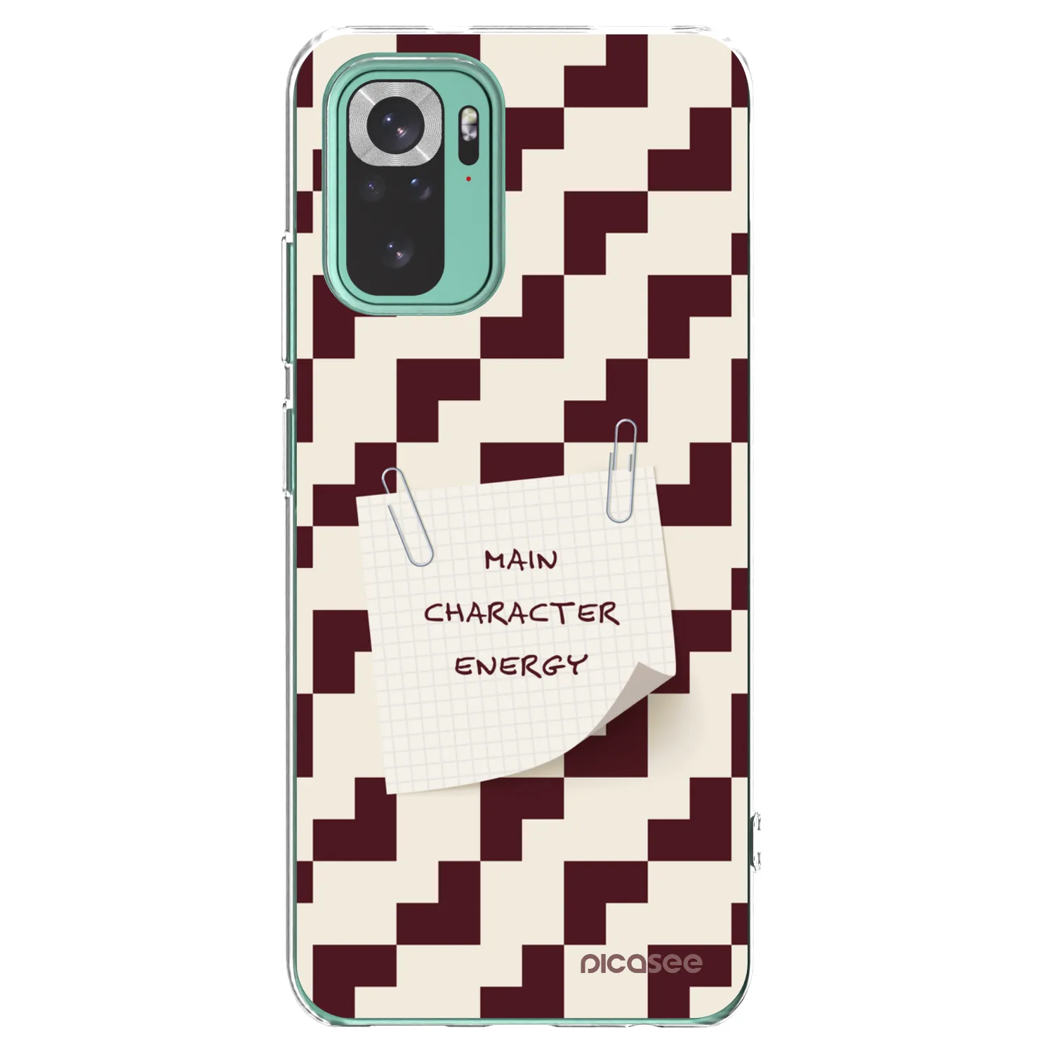Picasee silikonski prozorni ovitek za Xiaomi Redmi Note 10 Pro - Lead Role