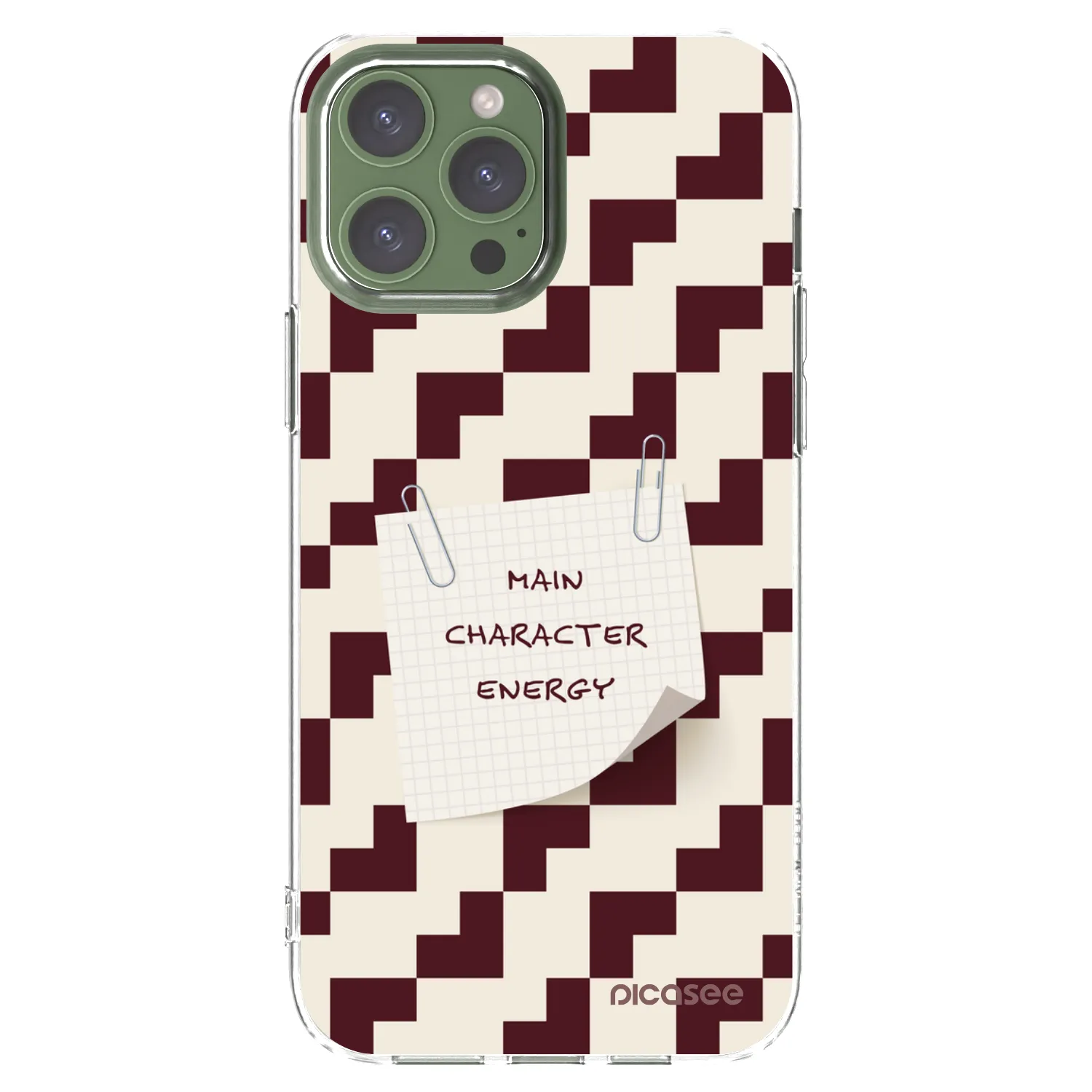 Picasee silikonski prozorni ovitek za Apple iPhone 13 Pro Max - Lead Role