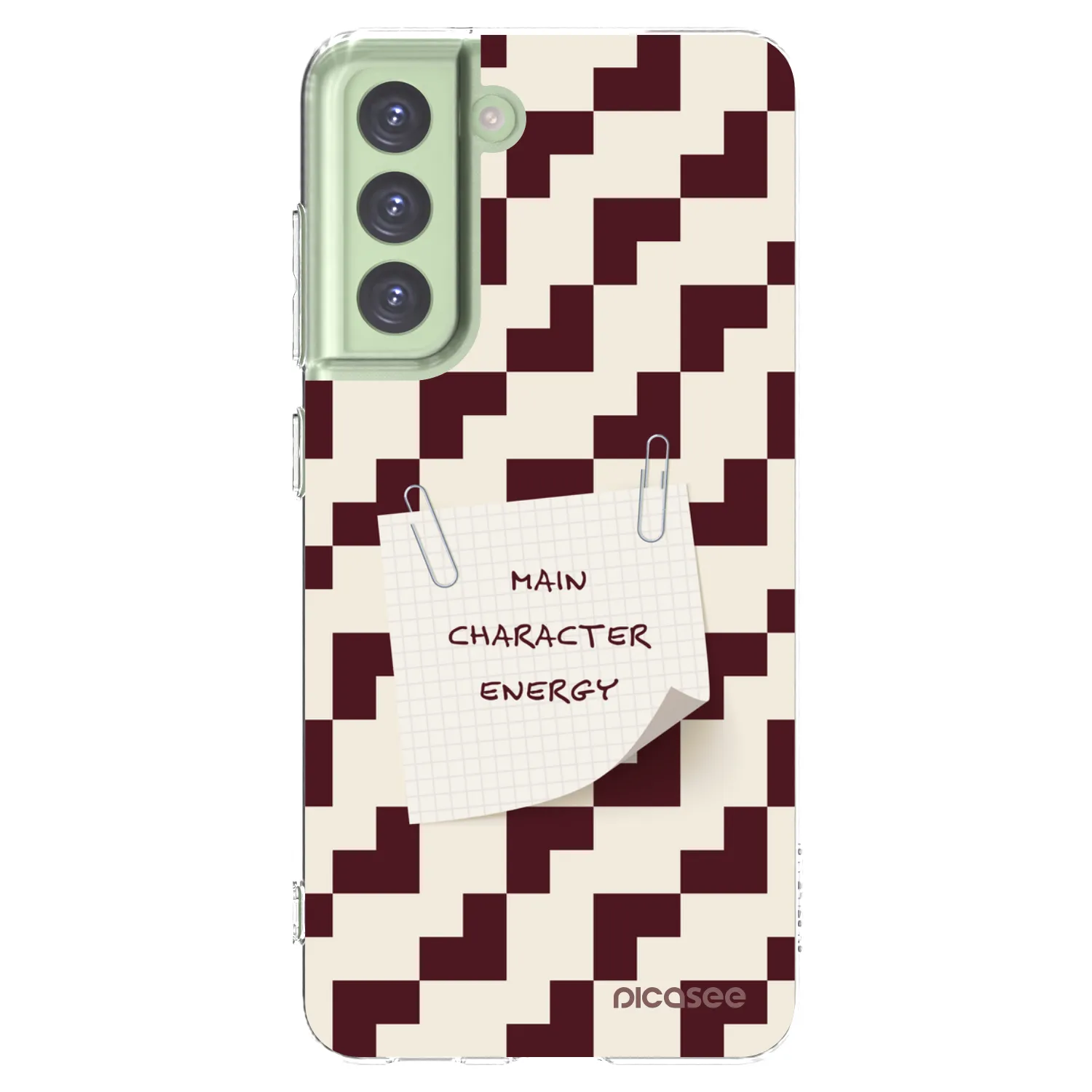 Picasee silikonski prozorni ovitek za Samsung Galaxy S21 FE 5G - Lead Role