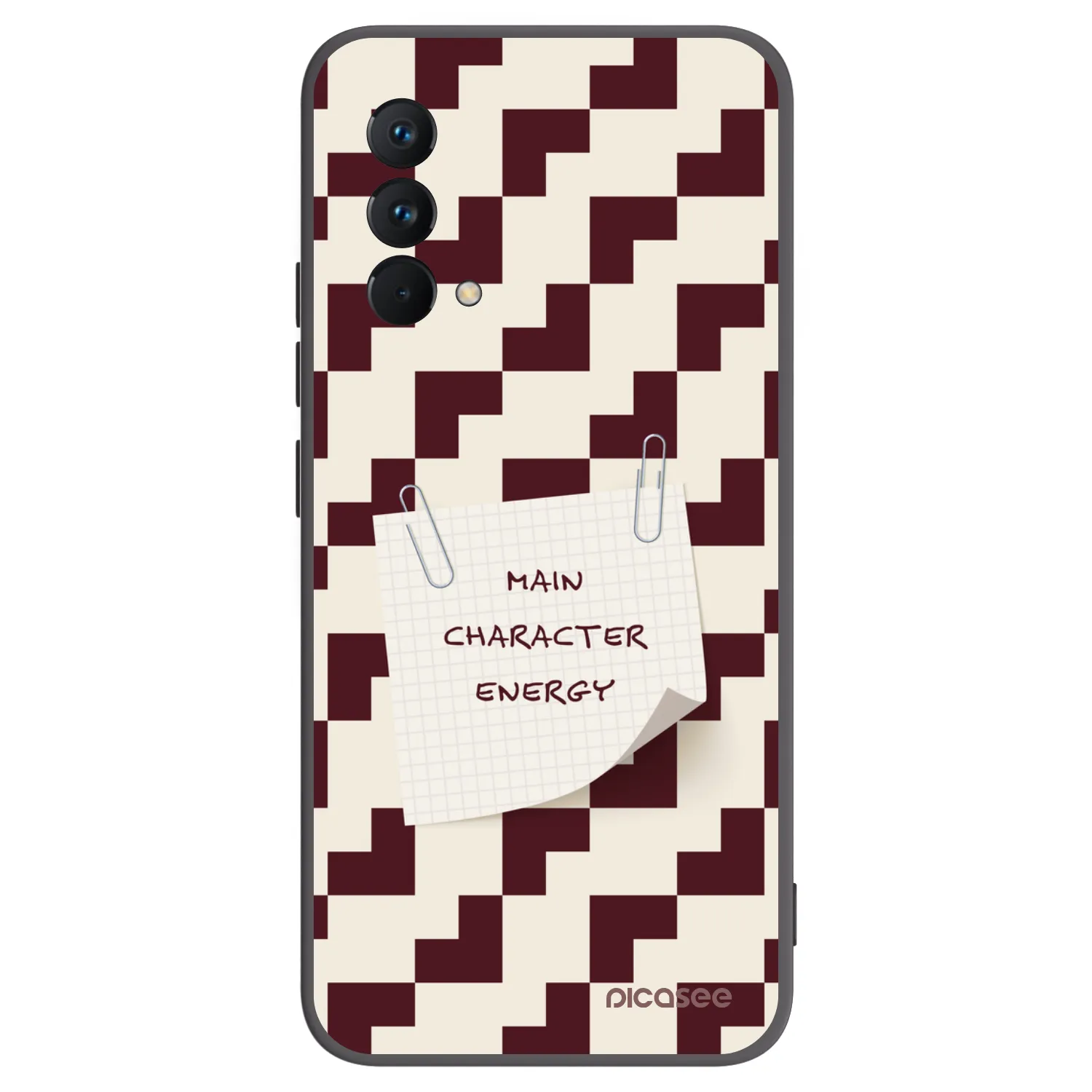 Picasee silikonski črni ovitek za Realme GT Master Edition 5G - Lead Role