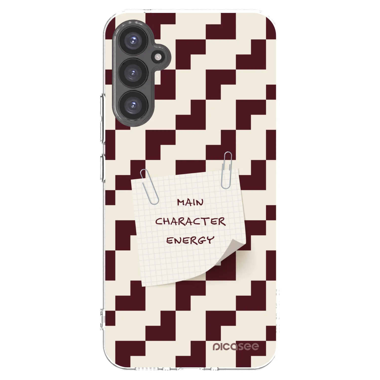 Picasee silikonski prozorni ovitek za Samsung Galaxy A34 5G A346B - Lead Role