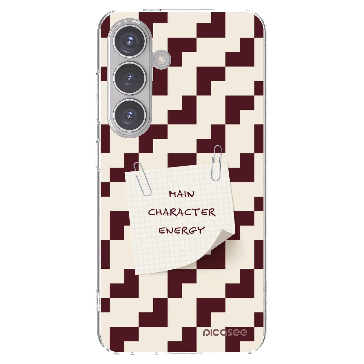 Picasee silikonski prozorni ovitek za Samsung Galaxy S24 S921B 5G - Lead Role
