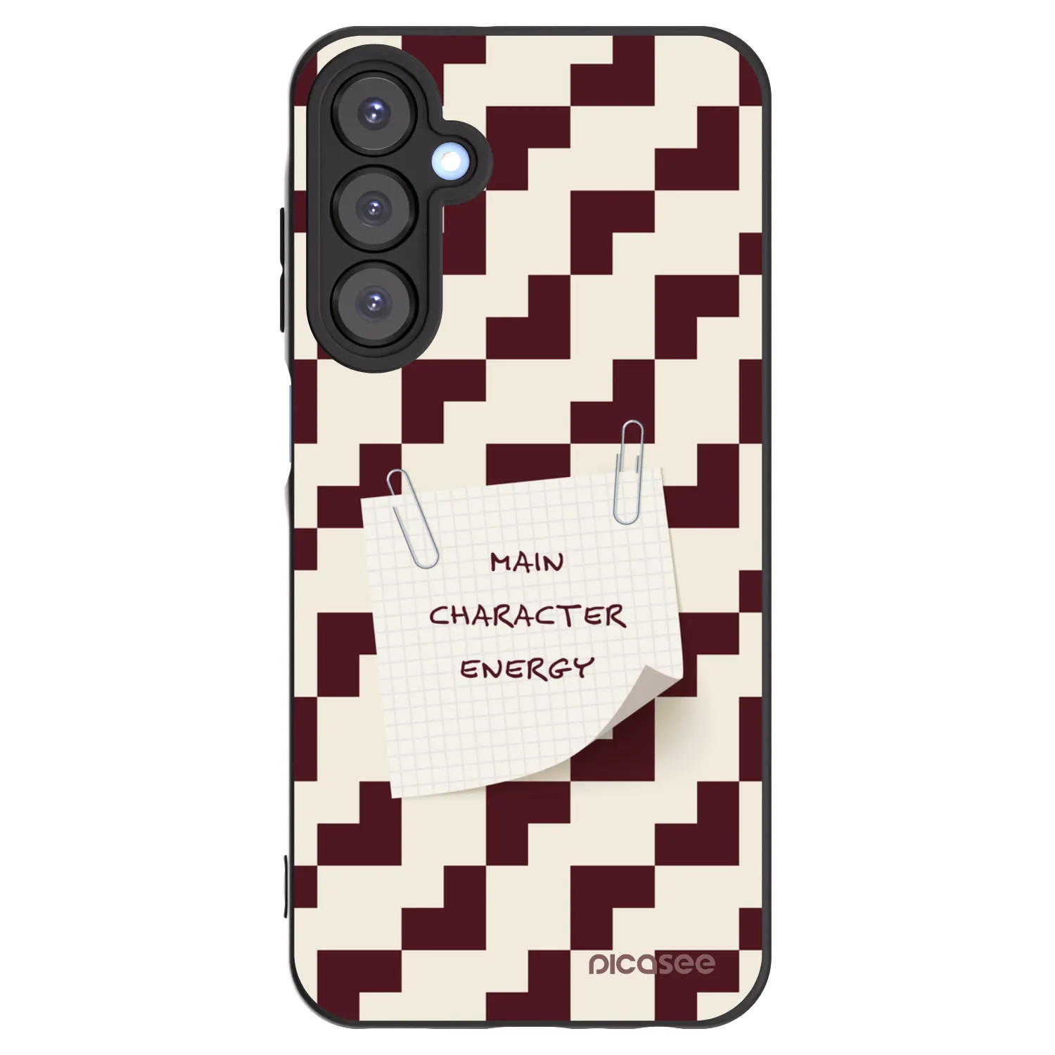 Picasee silikonski črni ovitek za Samsung Galaxy A25 A256B 5G - Lead Role