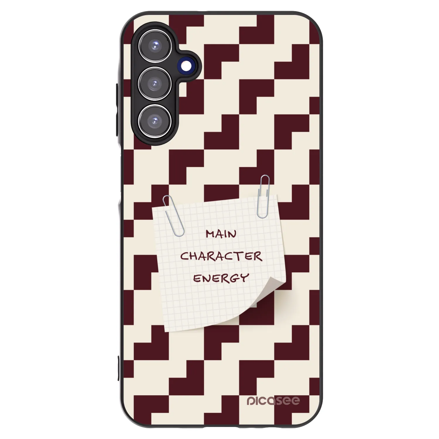 Picasee silikonski črni ovitek za Samsung Galaxy A15 A155F 4G - Lead Role
