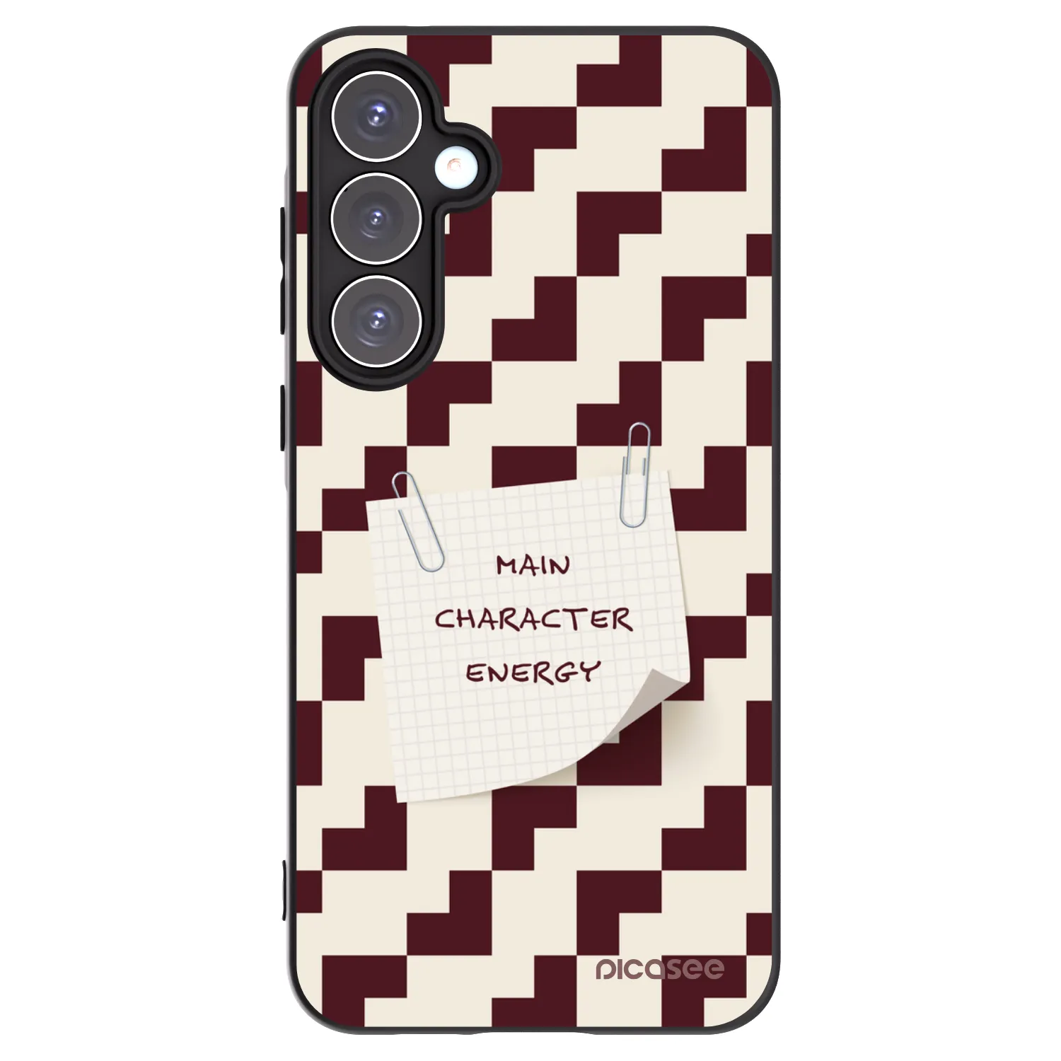 Picasee silikonski črni ovitek za Samsung Galaxy A55 5G A556B - Lead Role