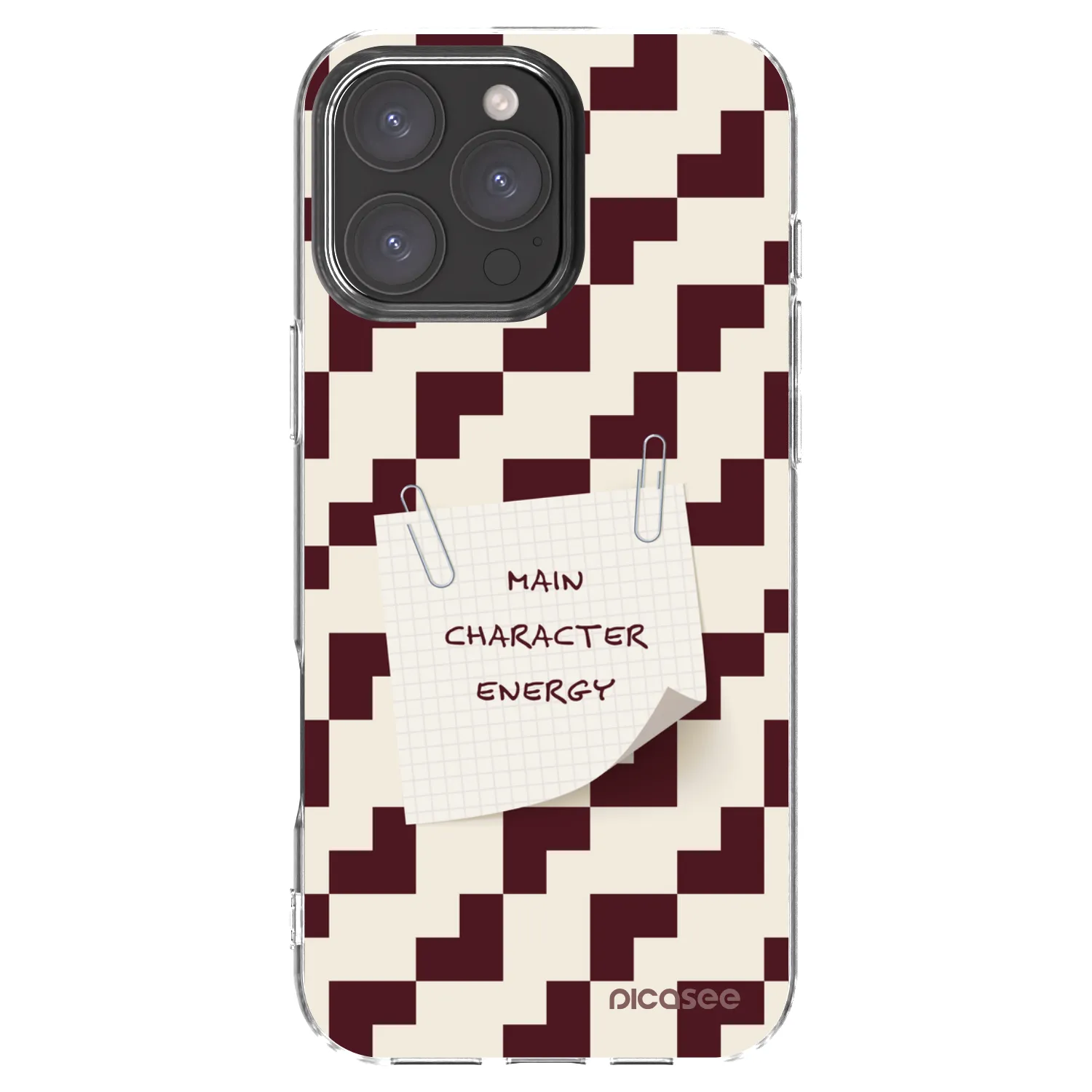 Picasee silikonski prozorni ovitek za Apple iPhone 16 Pro Max - Lead Role
