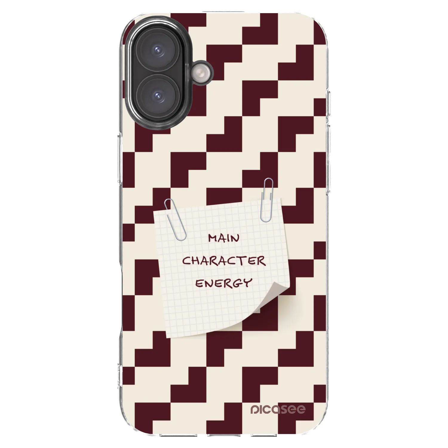 Picasee silikonski prozorni ovitek za Apple iPhone 16 Plus - Lead Role