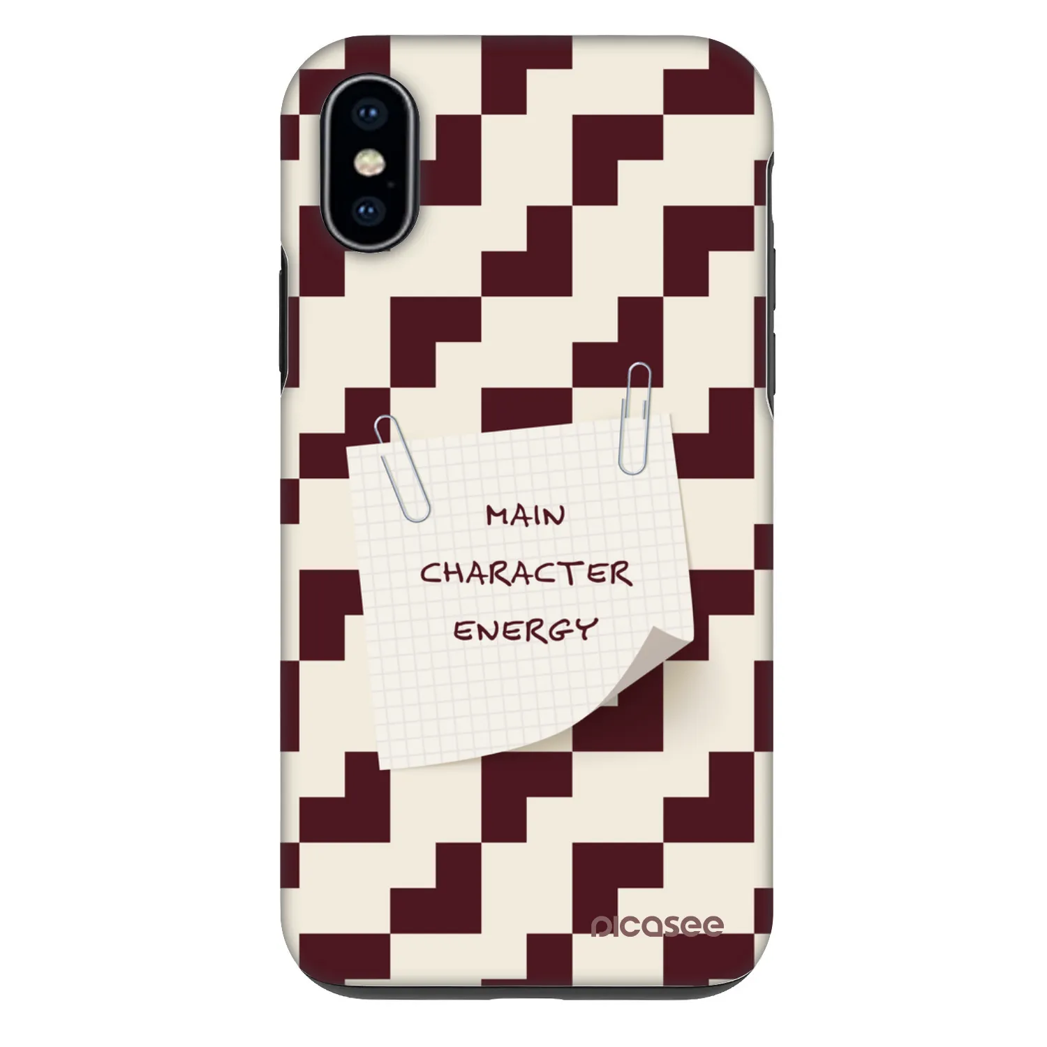 Picasee Fashion Case za Apple iPhone X/XS - Lead Role