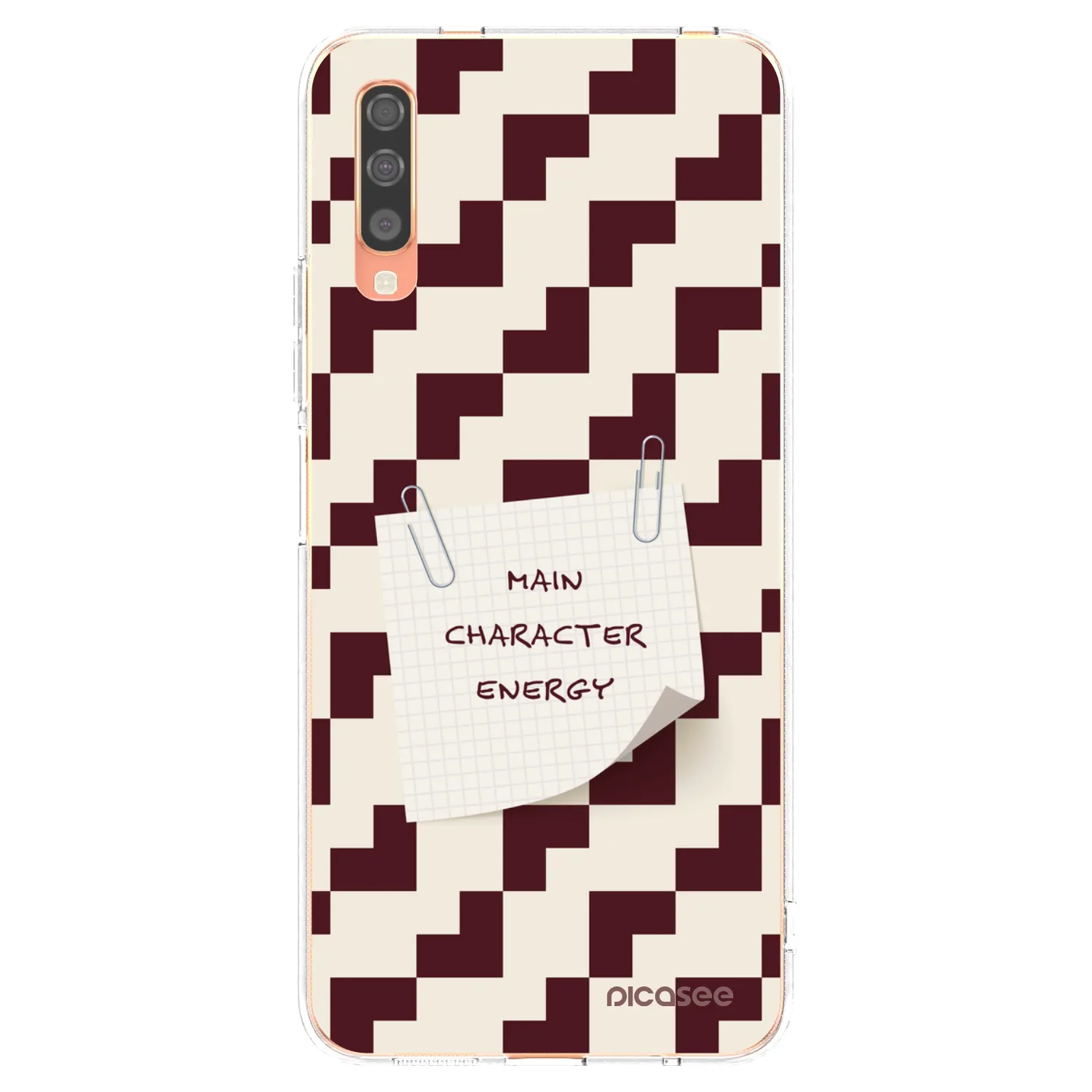 Picasee silikonski prozorni ovitek za Samsung Galaxy A70 A705F - Lead Role