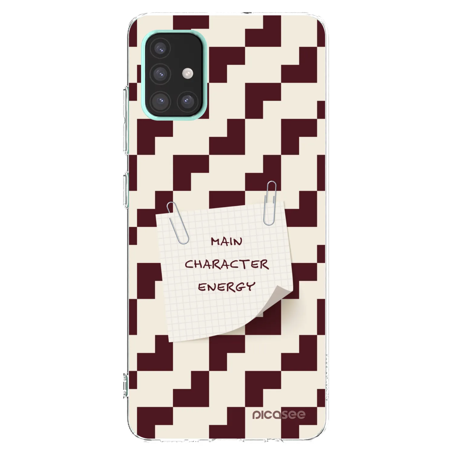 Picasee silikonski prozorni ovitek za Samsung Galaxy A51 A515F - Lead Role