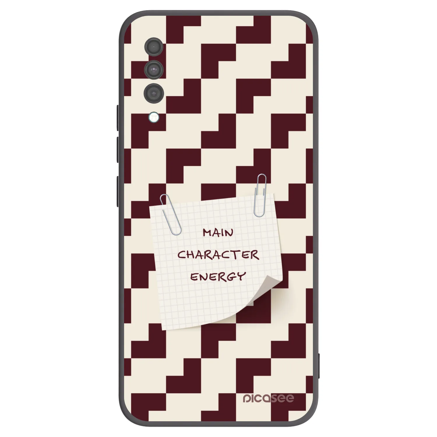 Picasee silikonski črni ovitek za Samsung Galaxy A30s A307F - Lead Role
