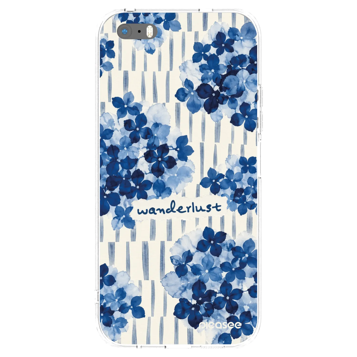 Picasee silikonski prozorni ovitek za Apple iPhone 5/5S/SE - Azorea