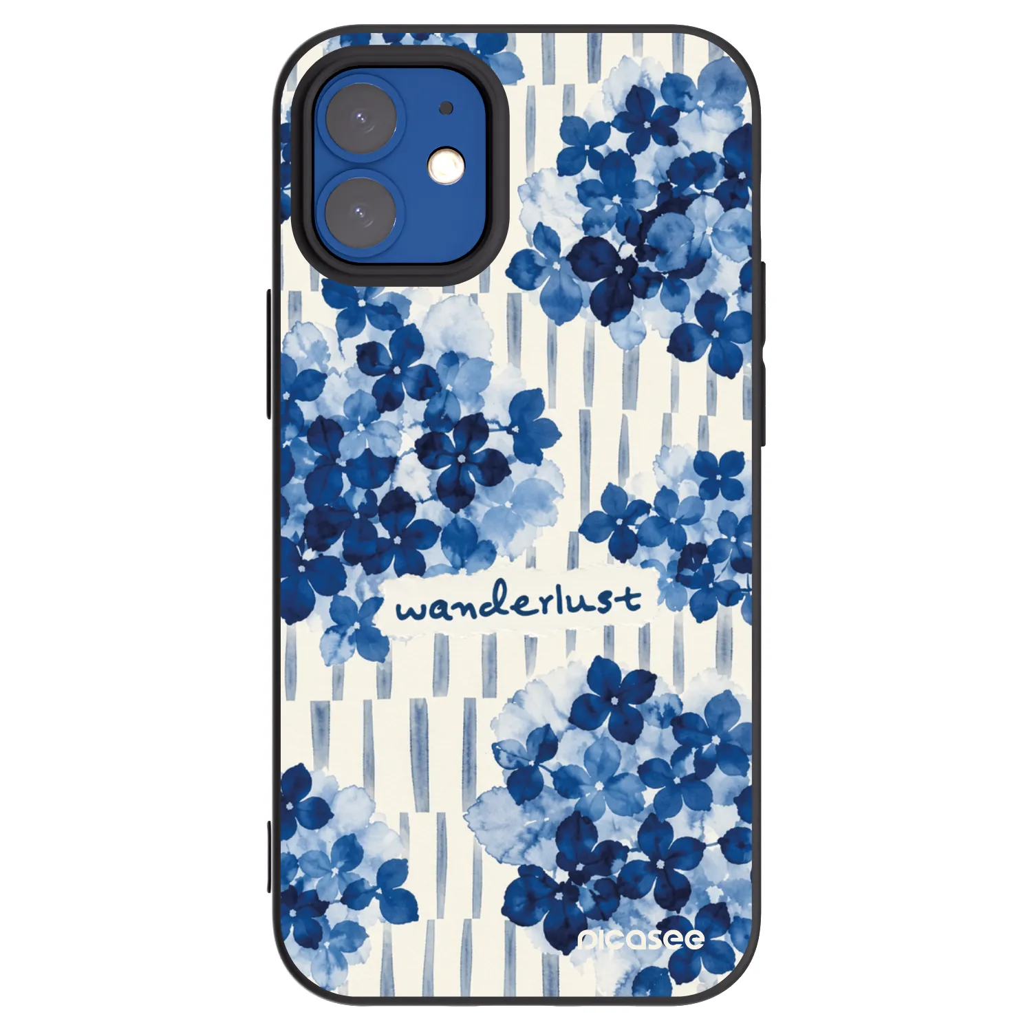 Picasee silikonski črni ovitek za Apple iPhone 12 mini - Azorea