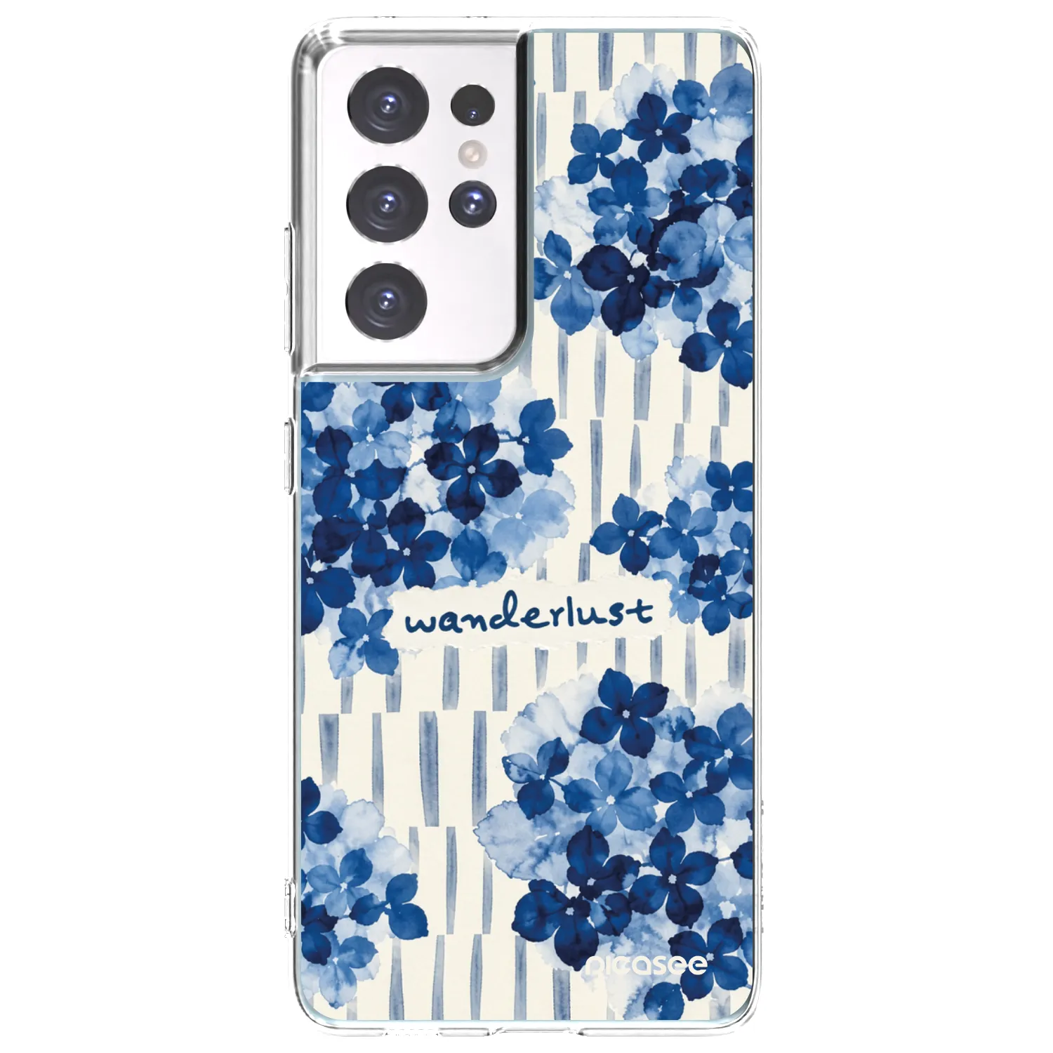 Picasee silikonski prozorni ovitek za Samsung Galaxy S21 Ultra 5G G998B - Azorea