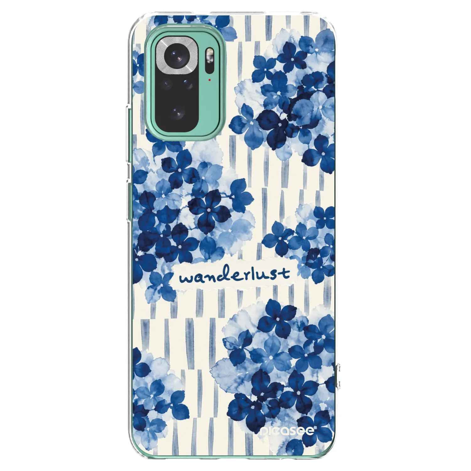 Picasee silikonski prozorni ovitek za Xiaomi Redmi Note 10 Pro - Azorea