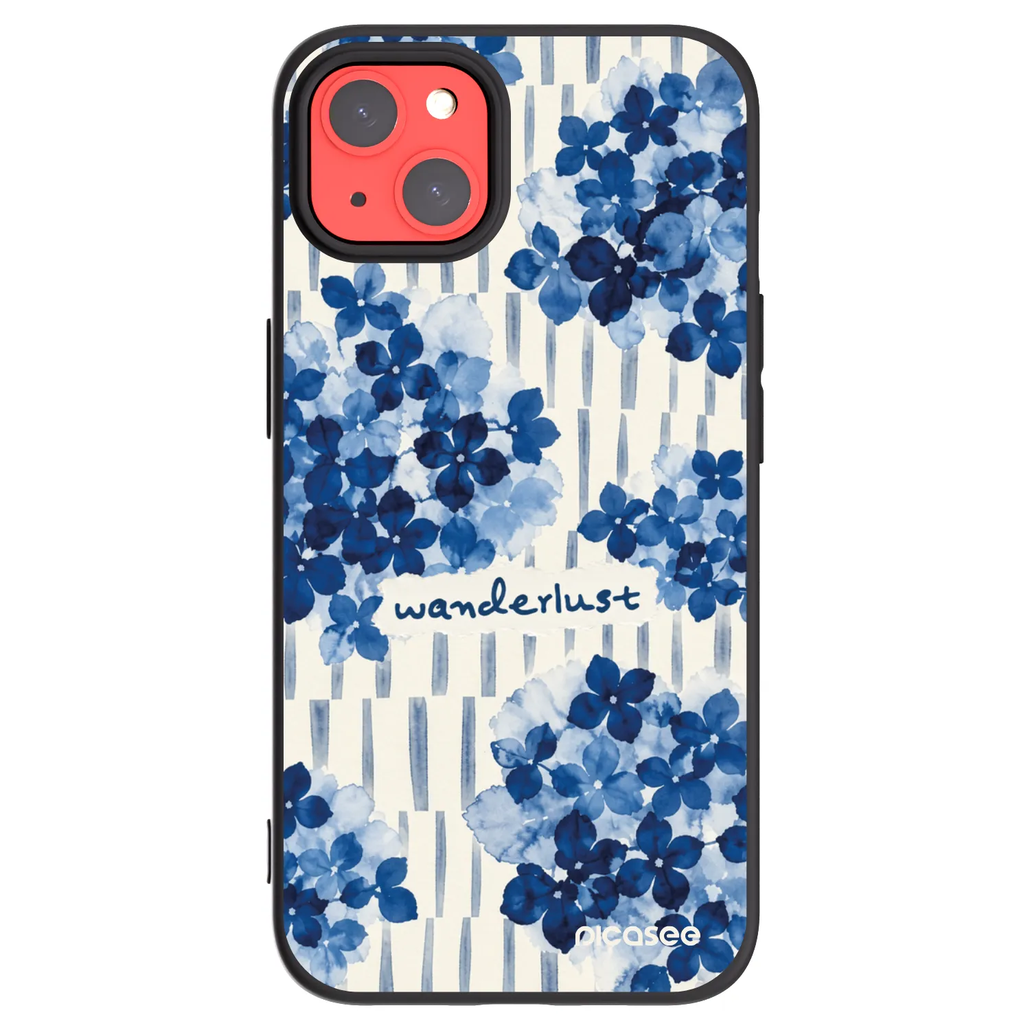 Picasee silikonski črni ovitek za Apple iPhone 13 - Azorea