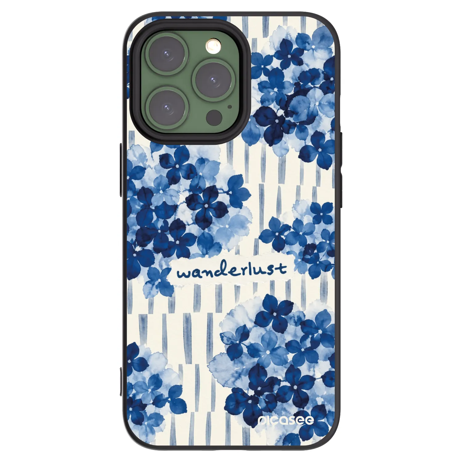 Picasee silikonski črni ovitek za Apple iPhone 13 Pro - Azorea