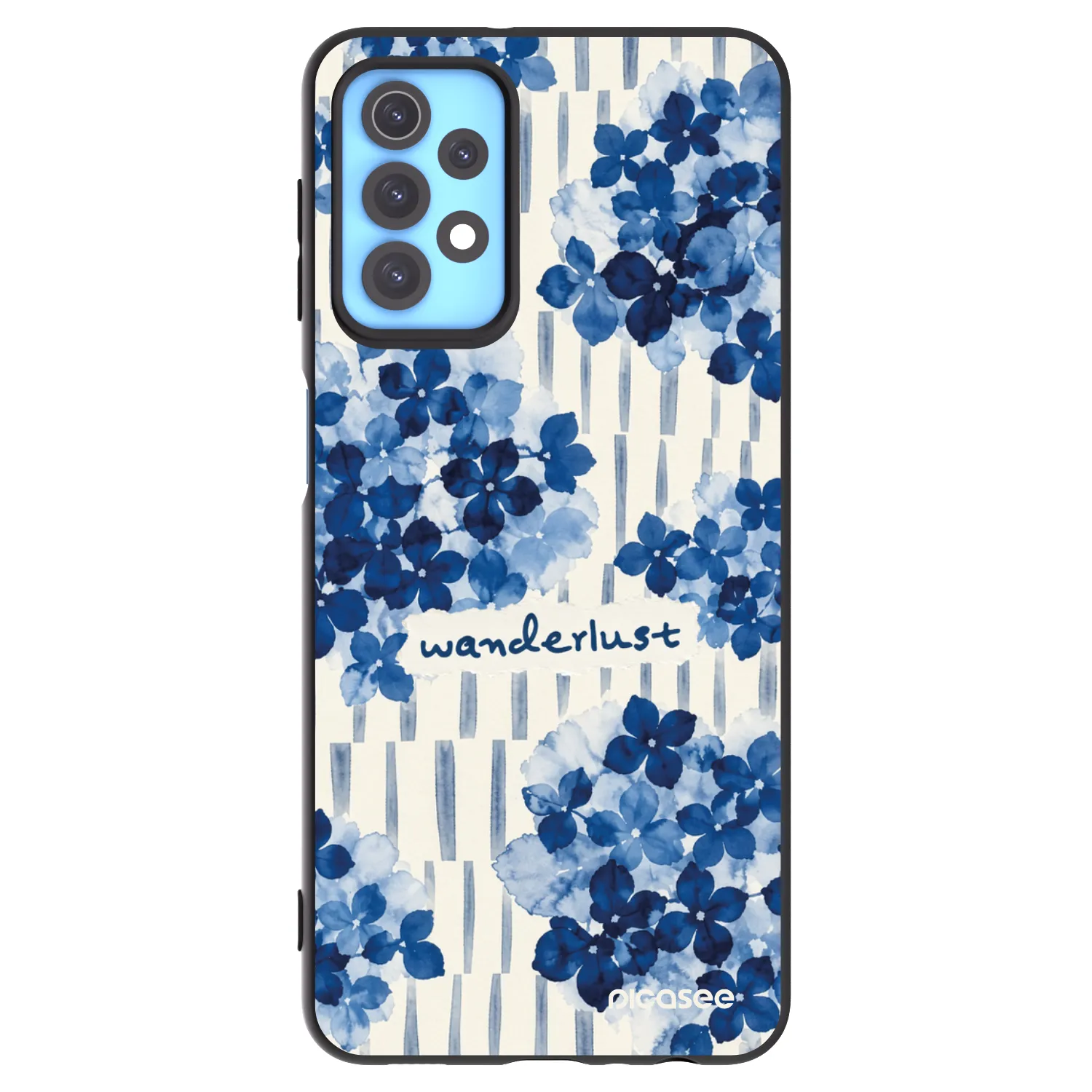 Picasee silikonski črni ovitek za Samsung Galaxy A32 4G SM-A325F - Azorea