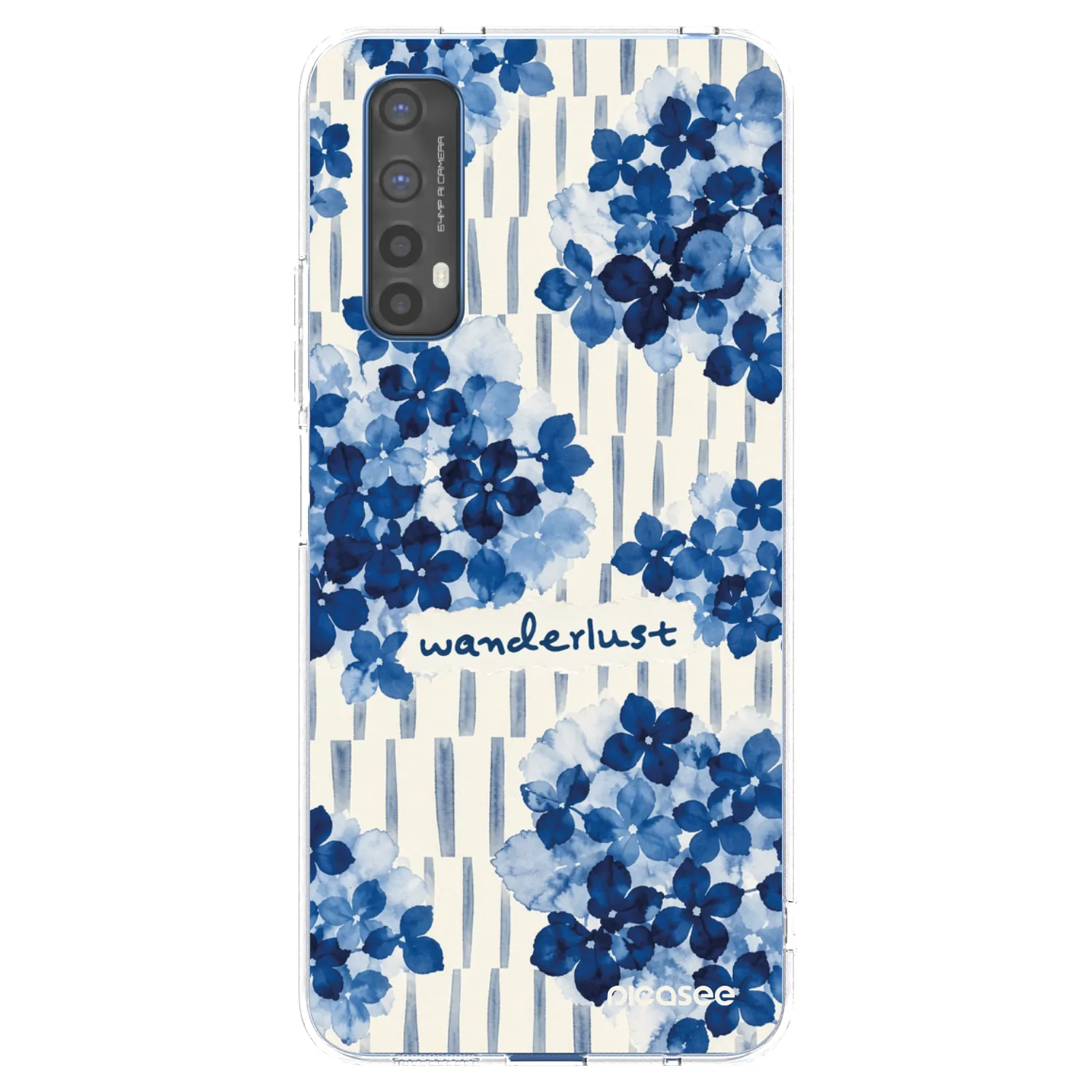 Picasee silikonski prozorni ovitek za Realme 7 - Azorea