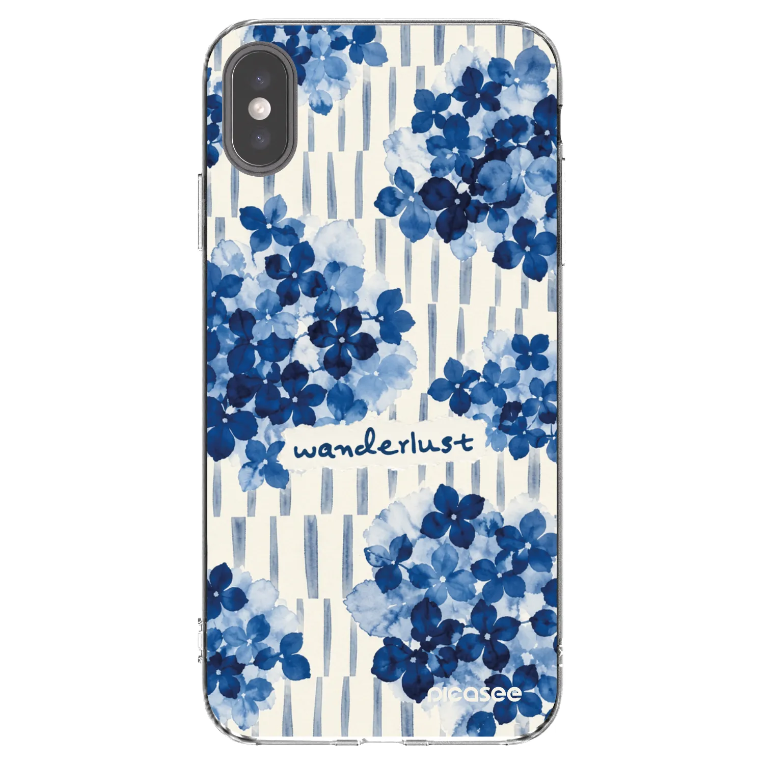 Picasee silikonski prozorni ovitek za Apple iPhone XS Max - Azorea