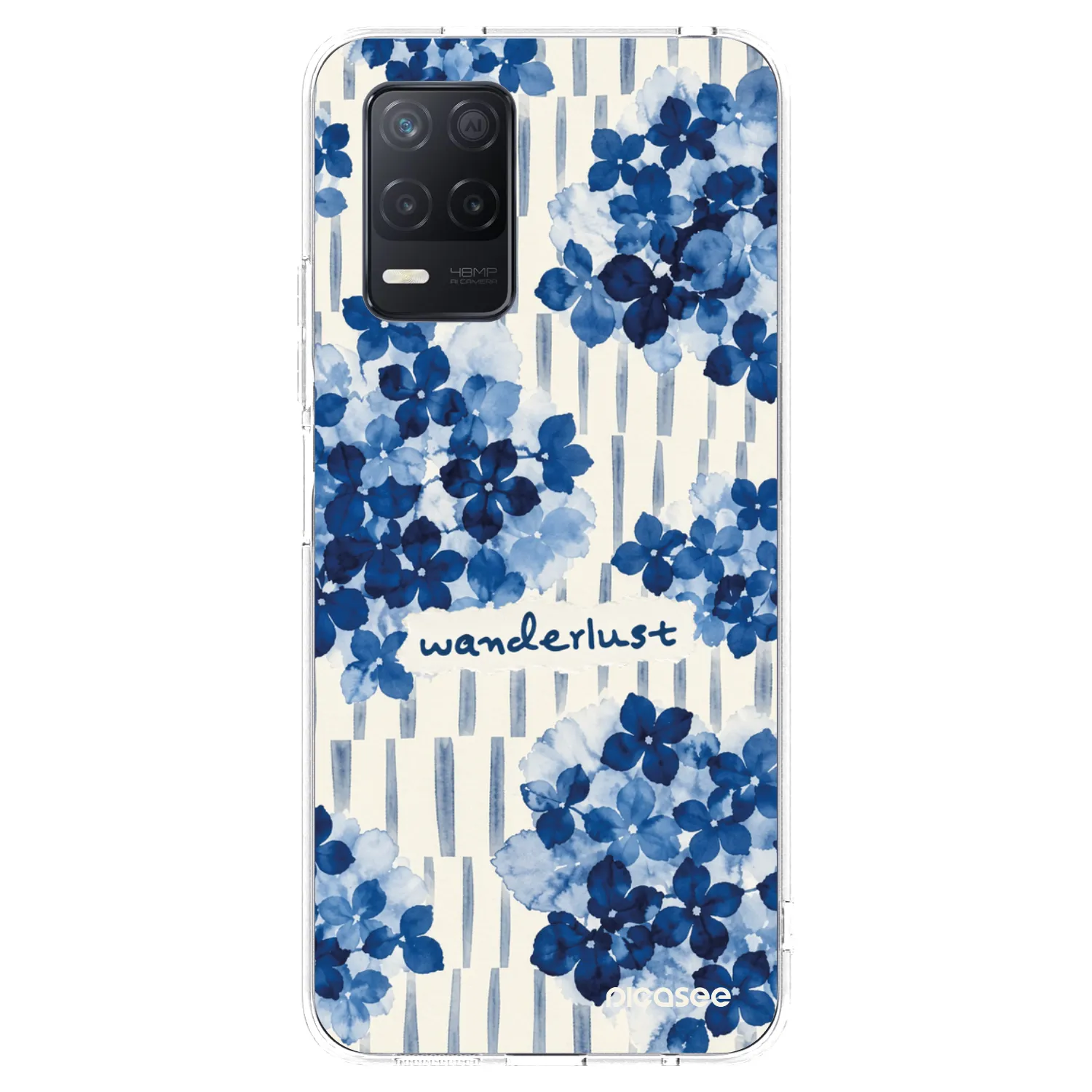 Picasee silikonski prozorni ovitek za Realme 8 5G - Azorea