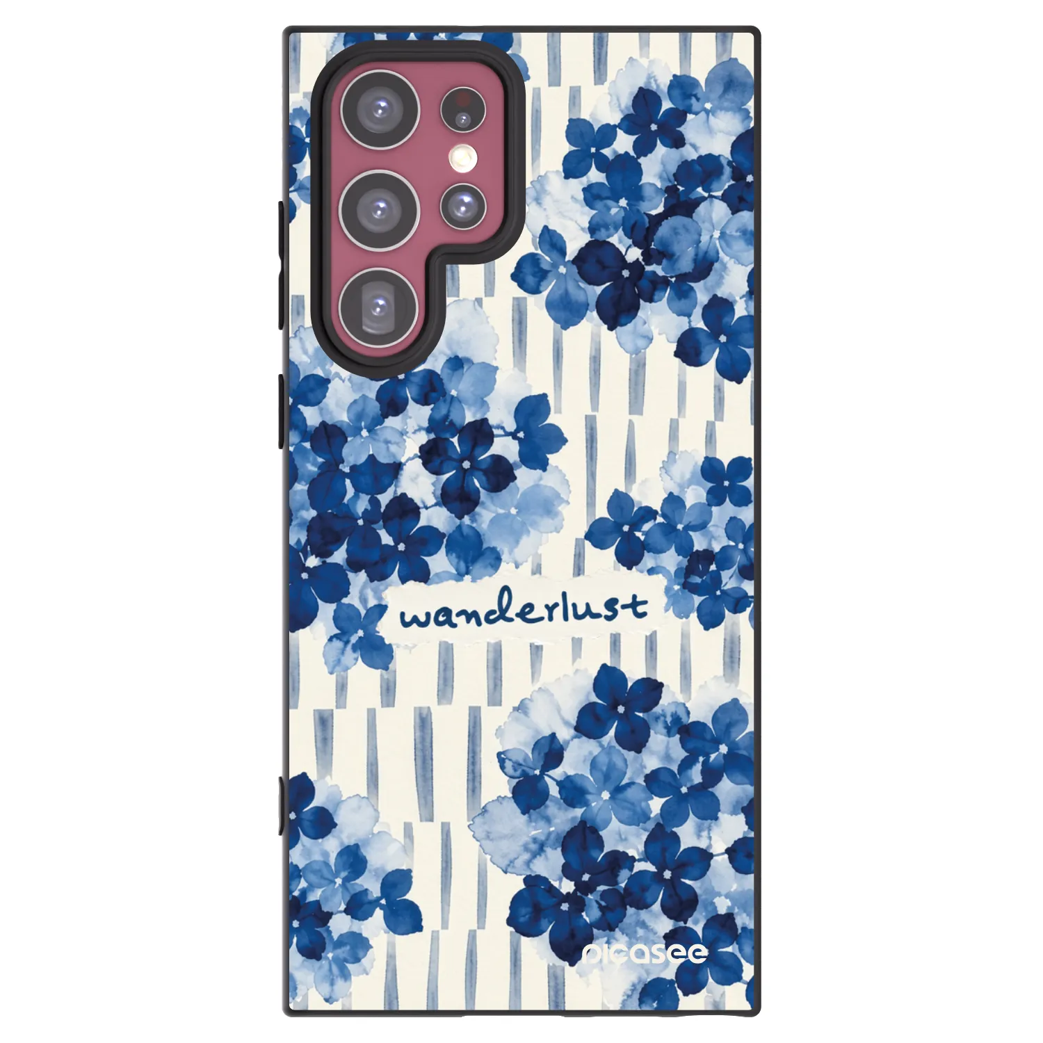 Picasee silikonski črni ovitek za Samsung Galaxy S22 Ultra 5G - Azorea