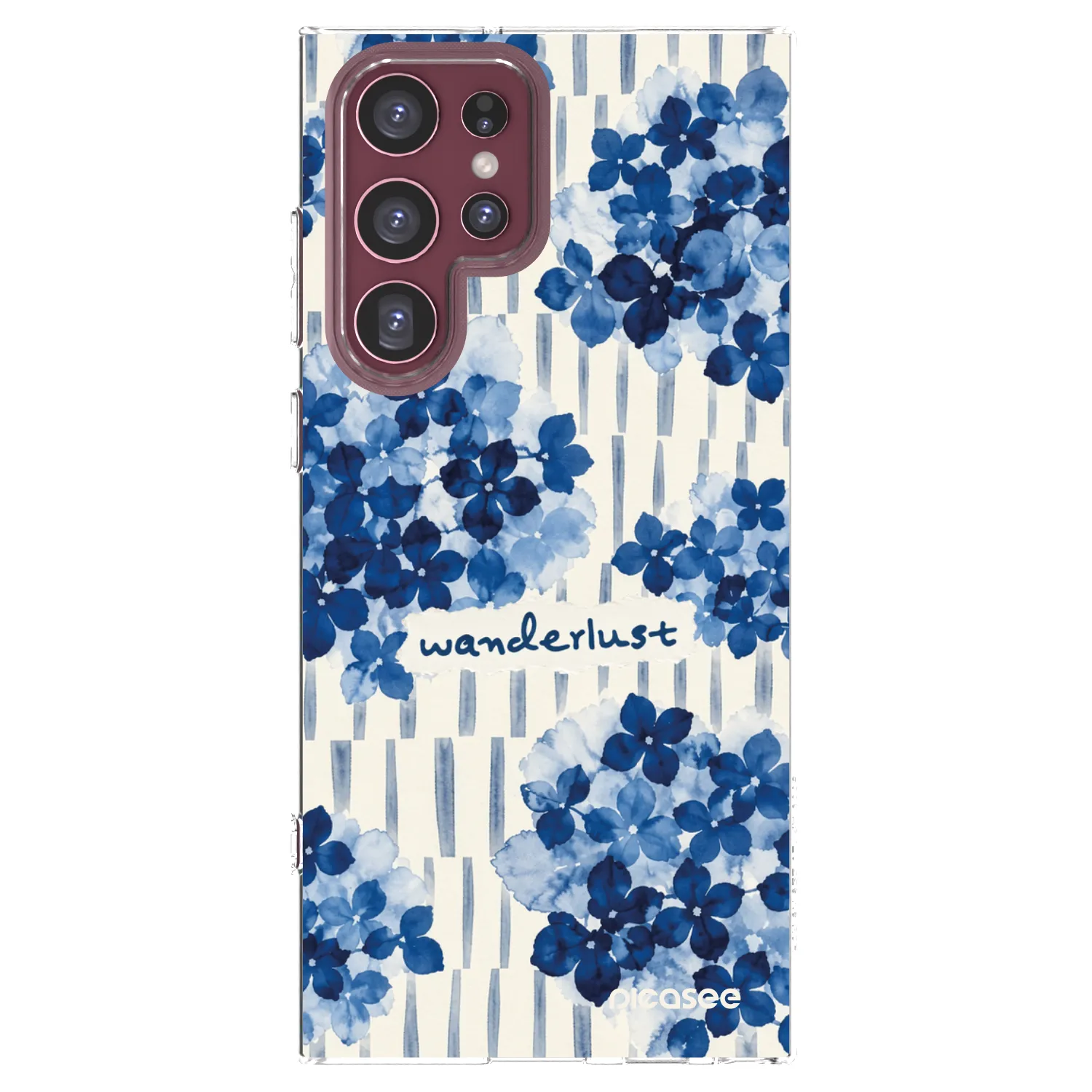 Picasee silikonski prozorni ovitek za Samsung Galaxy S22 Ultra 5G - Azorea