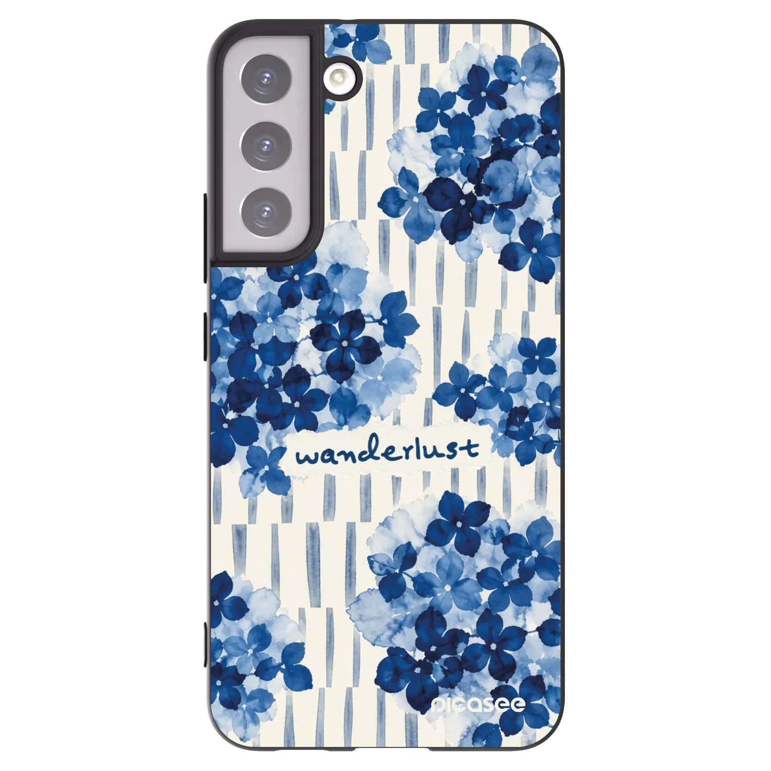 Picasee silikonski črni ovitek za Samsung Galaxy S22+ 5G - Azorea
