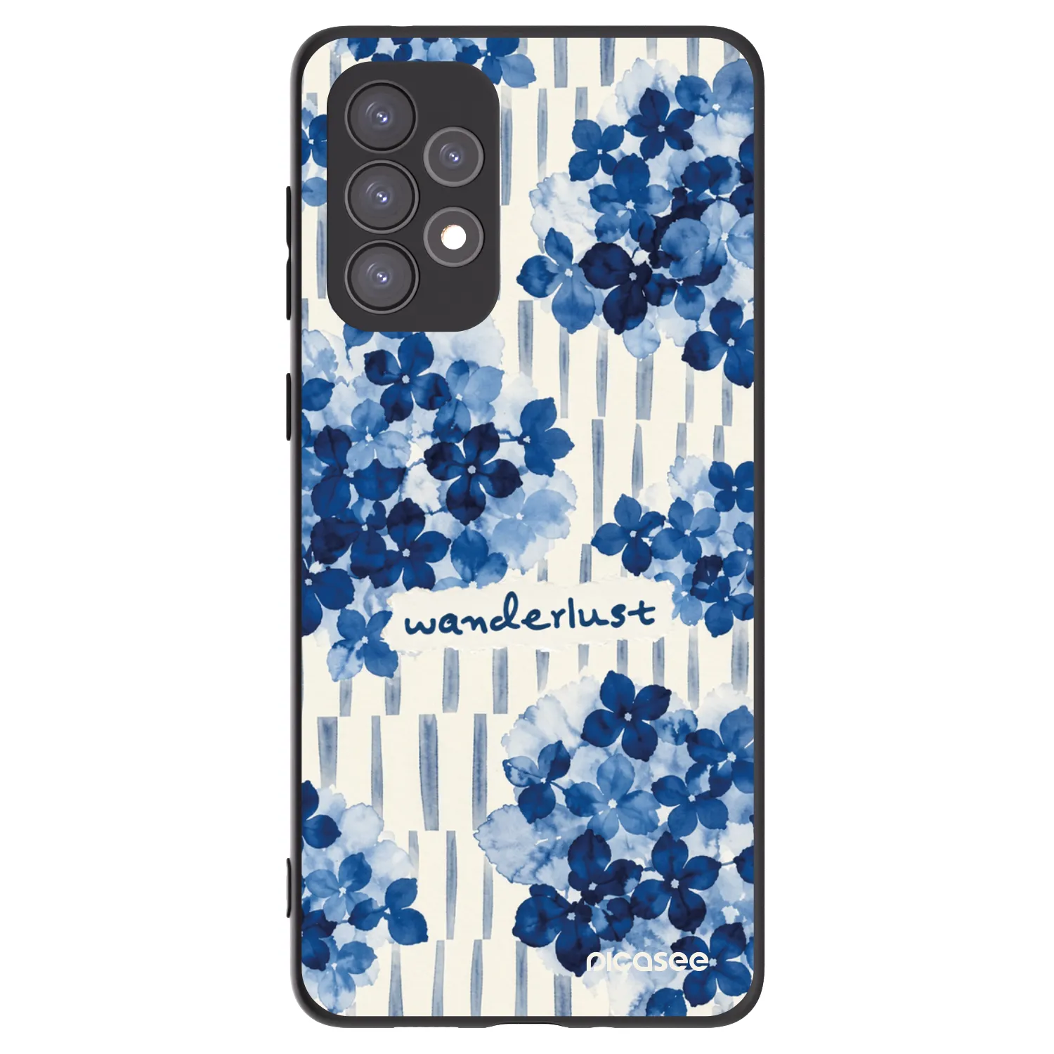 Picasee silikonski črni ovitek za Samsung Galaxy A73 5G - Azorea